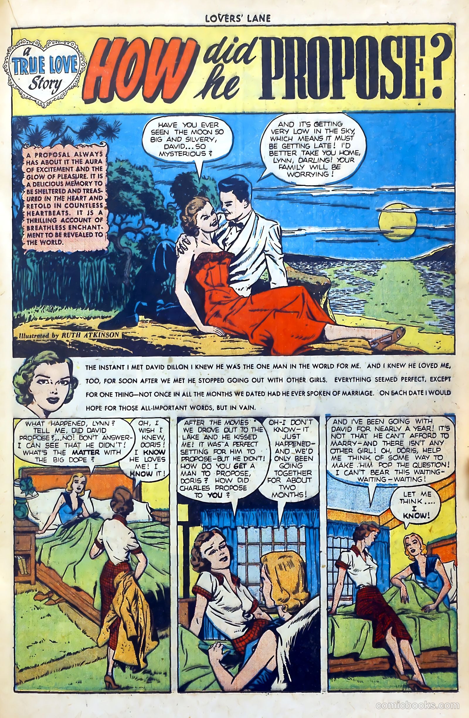 Lovers' Lane #3 (1950) — page 23 of 52