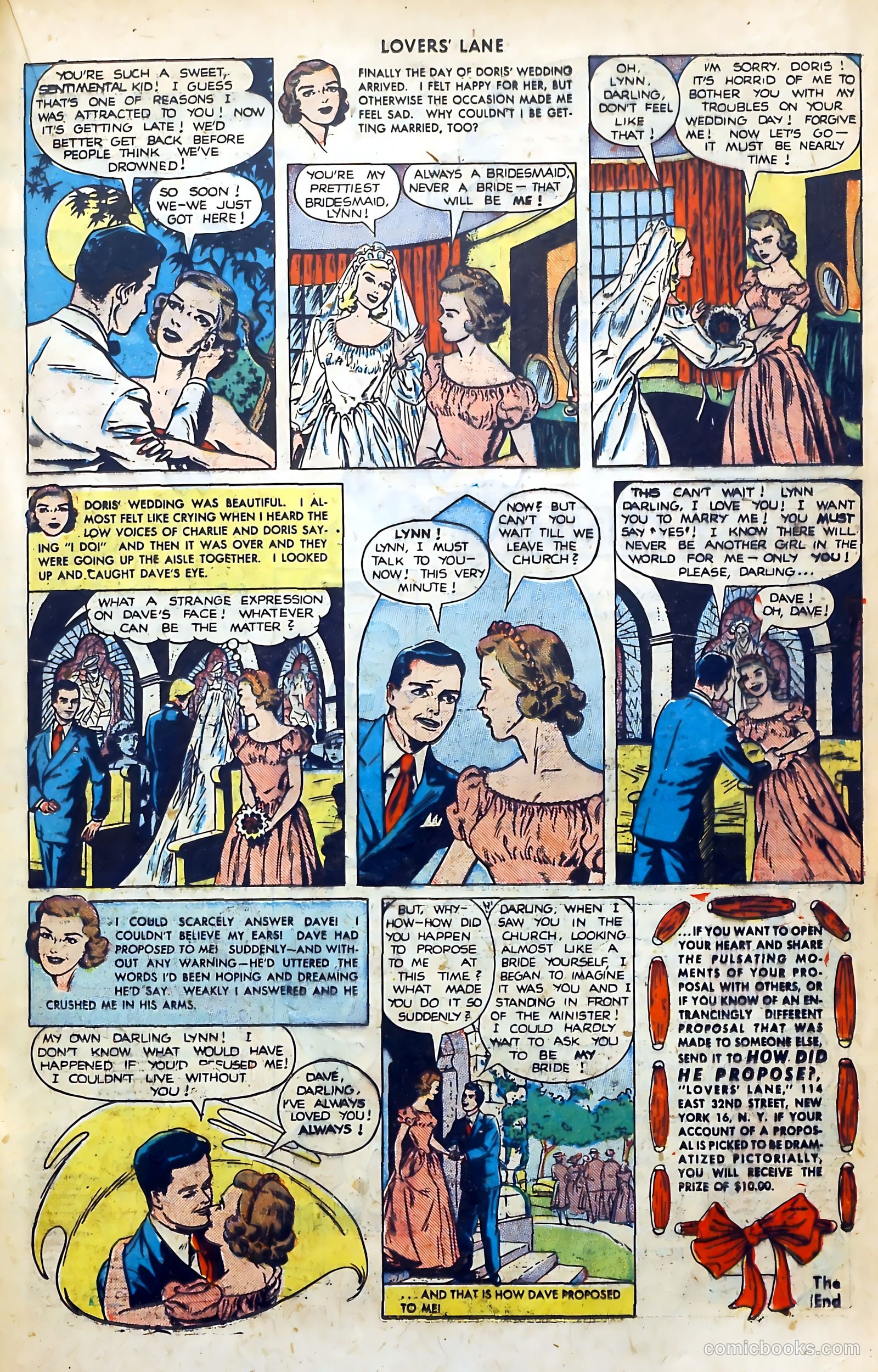 Lovers' Lane #3 (1950) — page 25 of 52