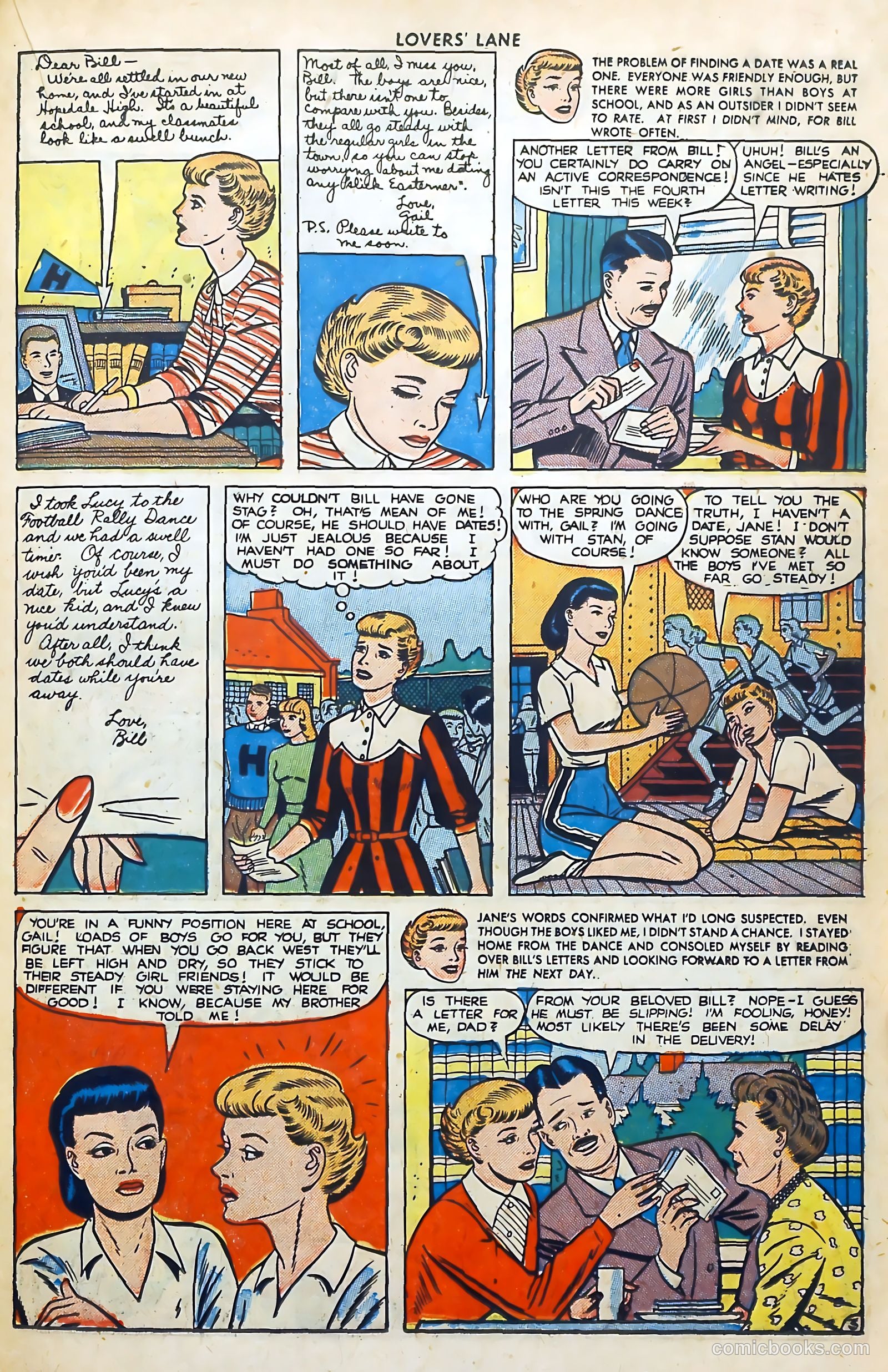 Lovers' Lane #3 (1950) — page 31 of 52