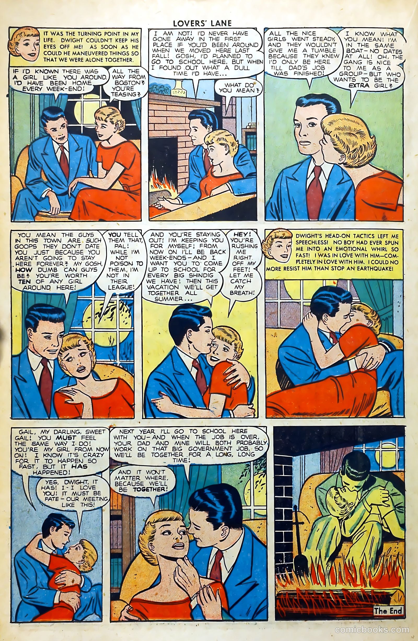 Lovers' Lane #3 (1950) — page 34 of 52