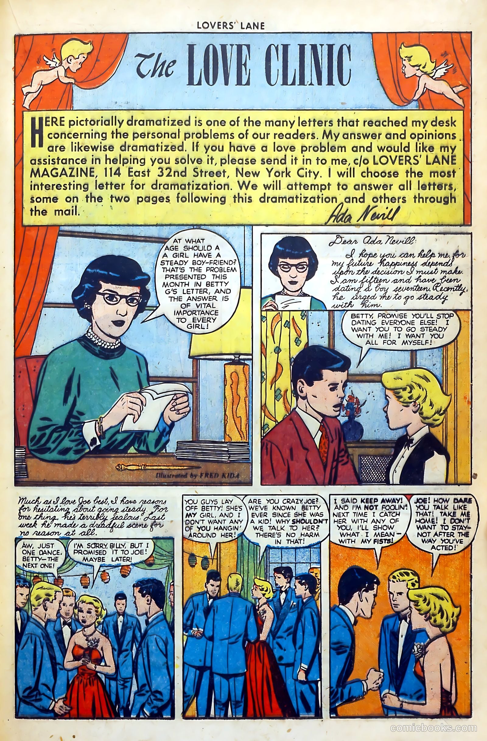 Lovers' Lane #3 (1950) — page 35 of 52