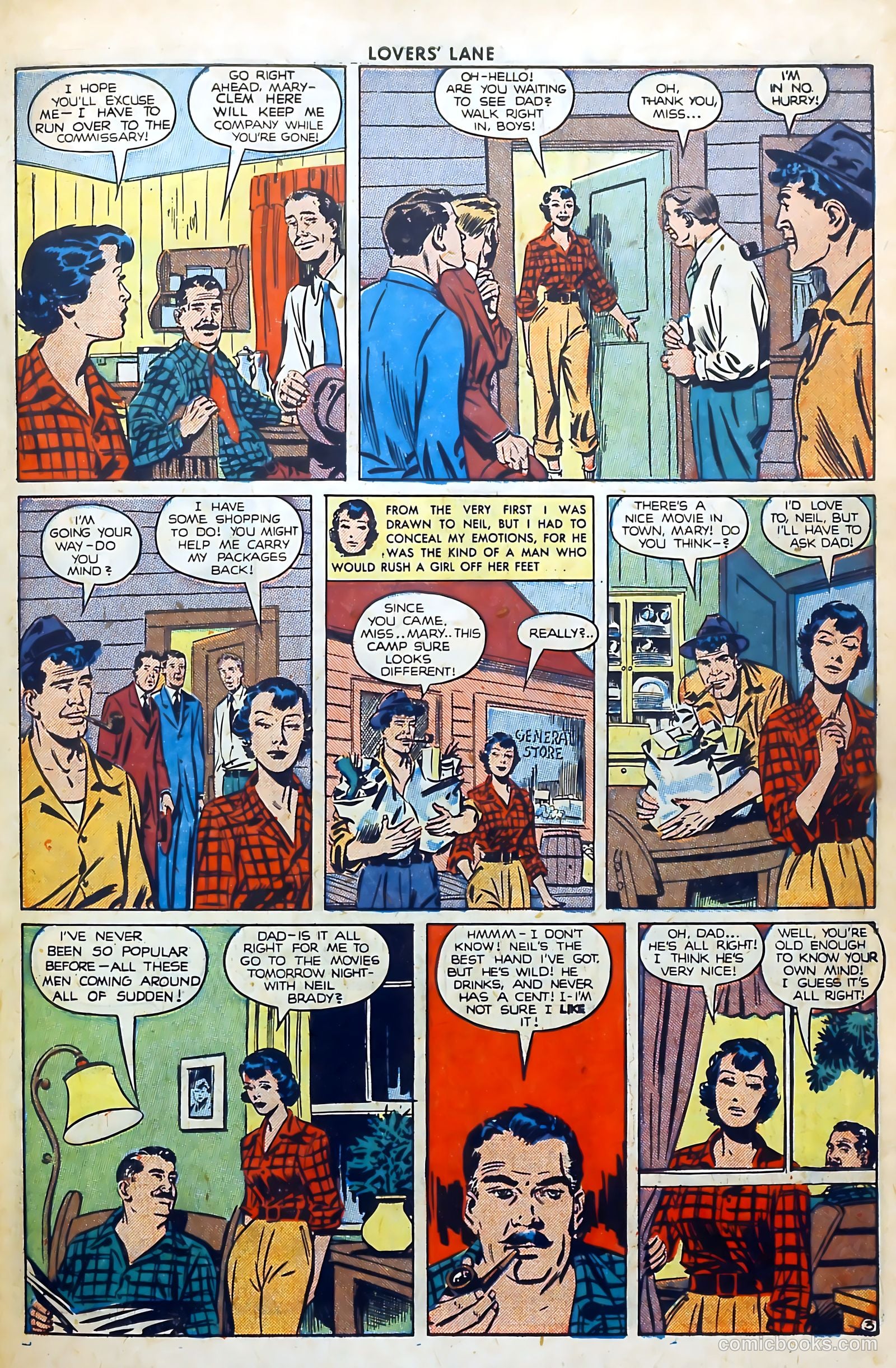 Lovers' Lane #3 (1950) — page 43 of 52