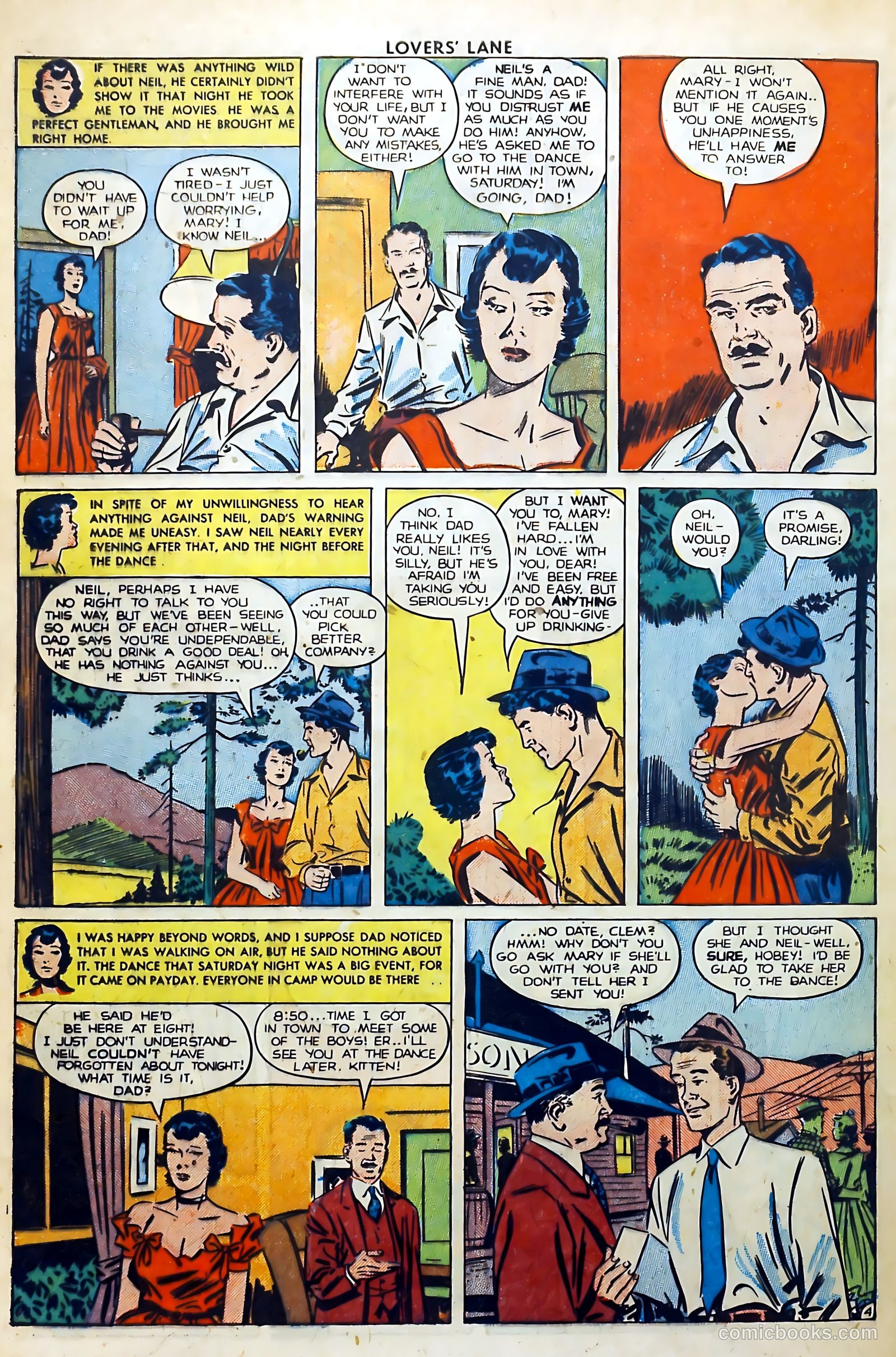 Lovers' Lane #3 (1950) — page 44 of 52