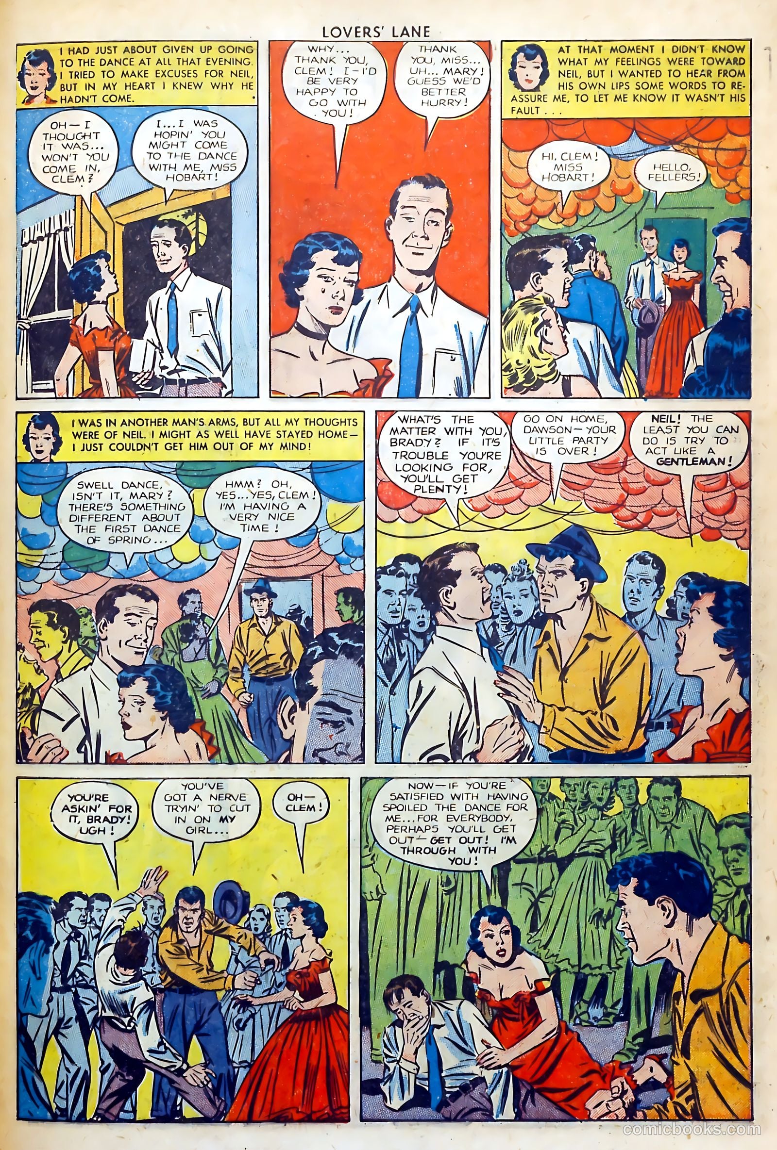 Lovers' Lane #3 (1950) — page 45 of 52