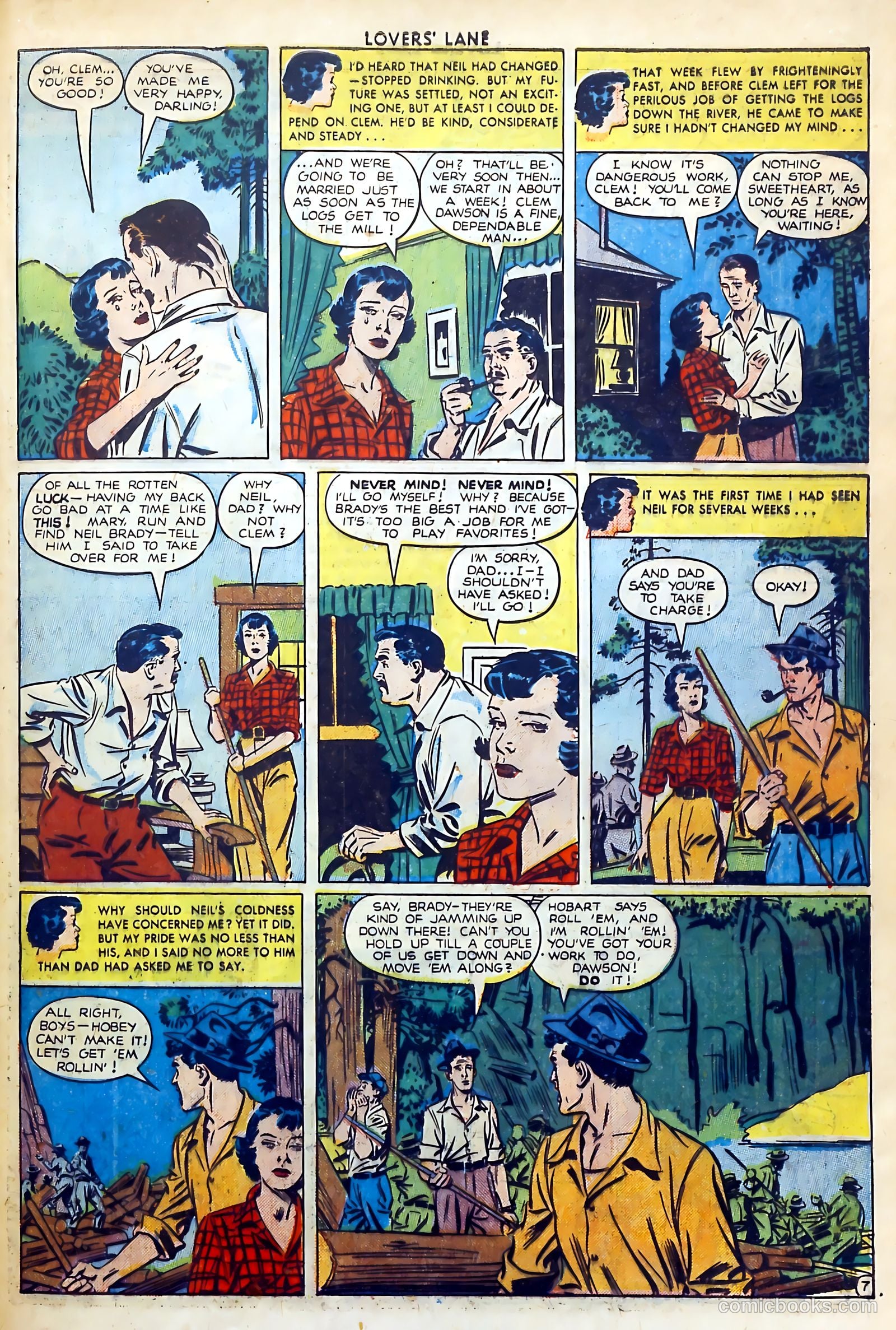 Lovers' Lane #3 (1950) — page 47 of 52