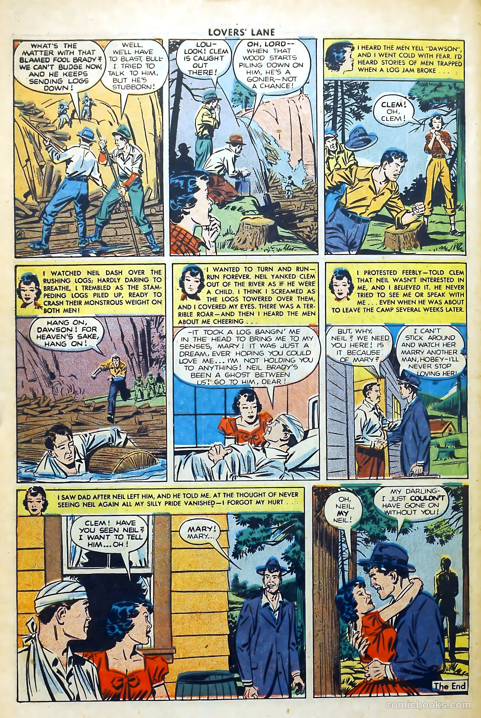 Lovers' Lane #3 (1950) — page 48 of 52