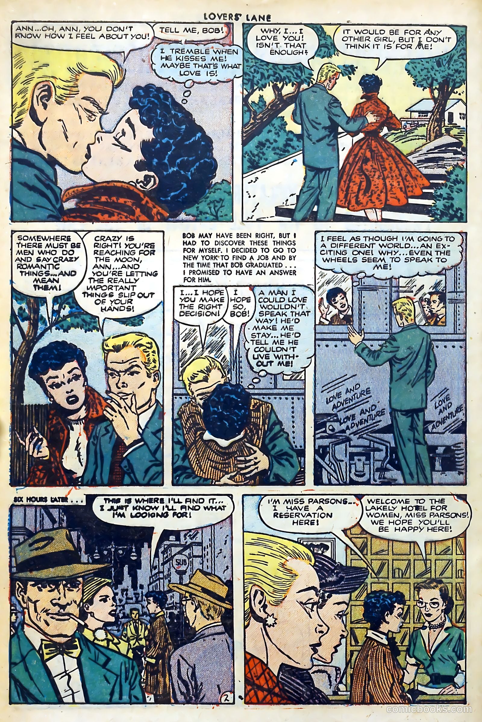 Lovers' Lane #30 (1952) — page 4 of 36