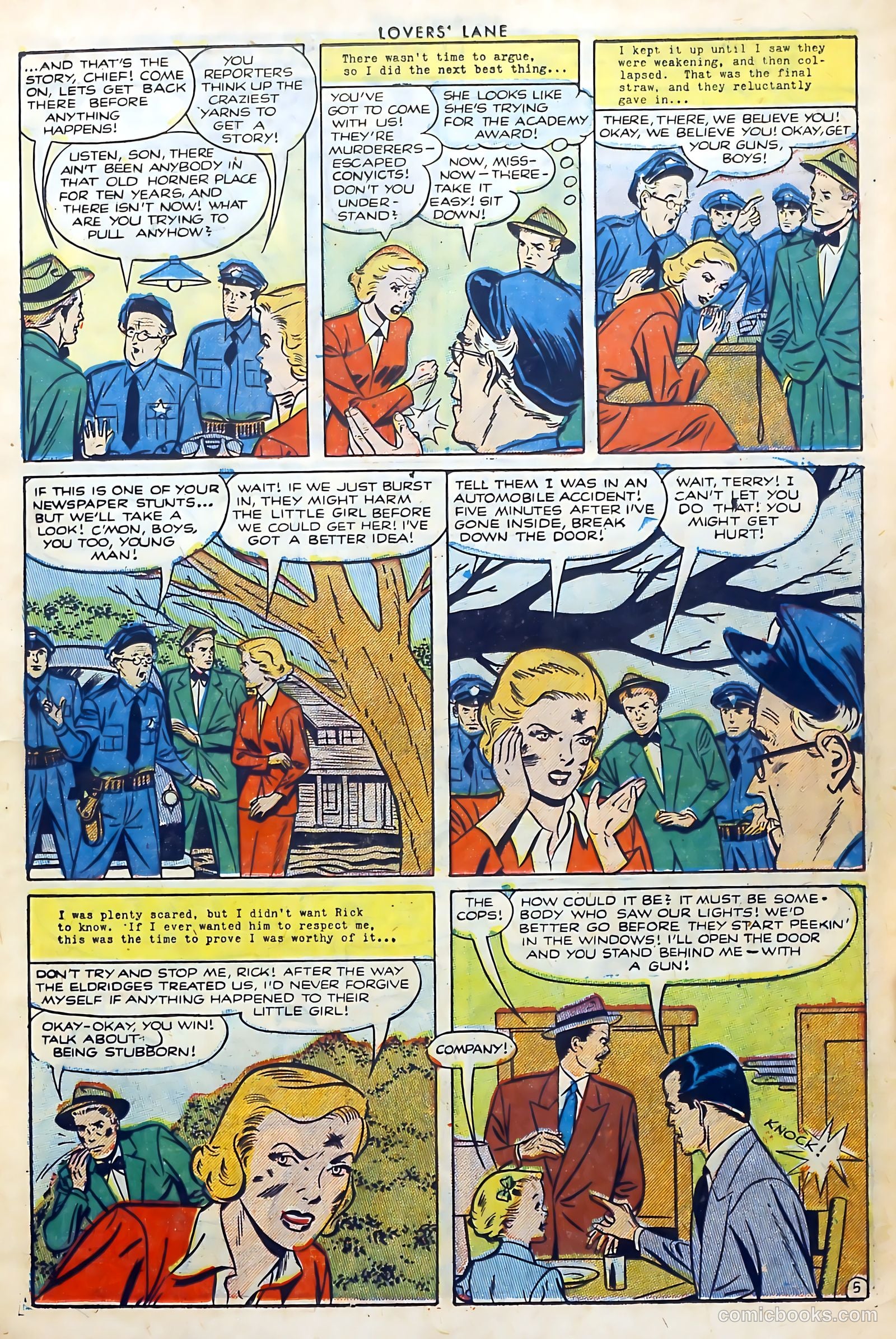 Lovers' Lane #30 (1952) — page 15 of 36