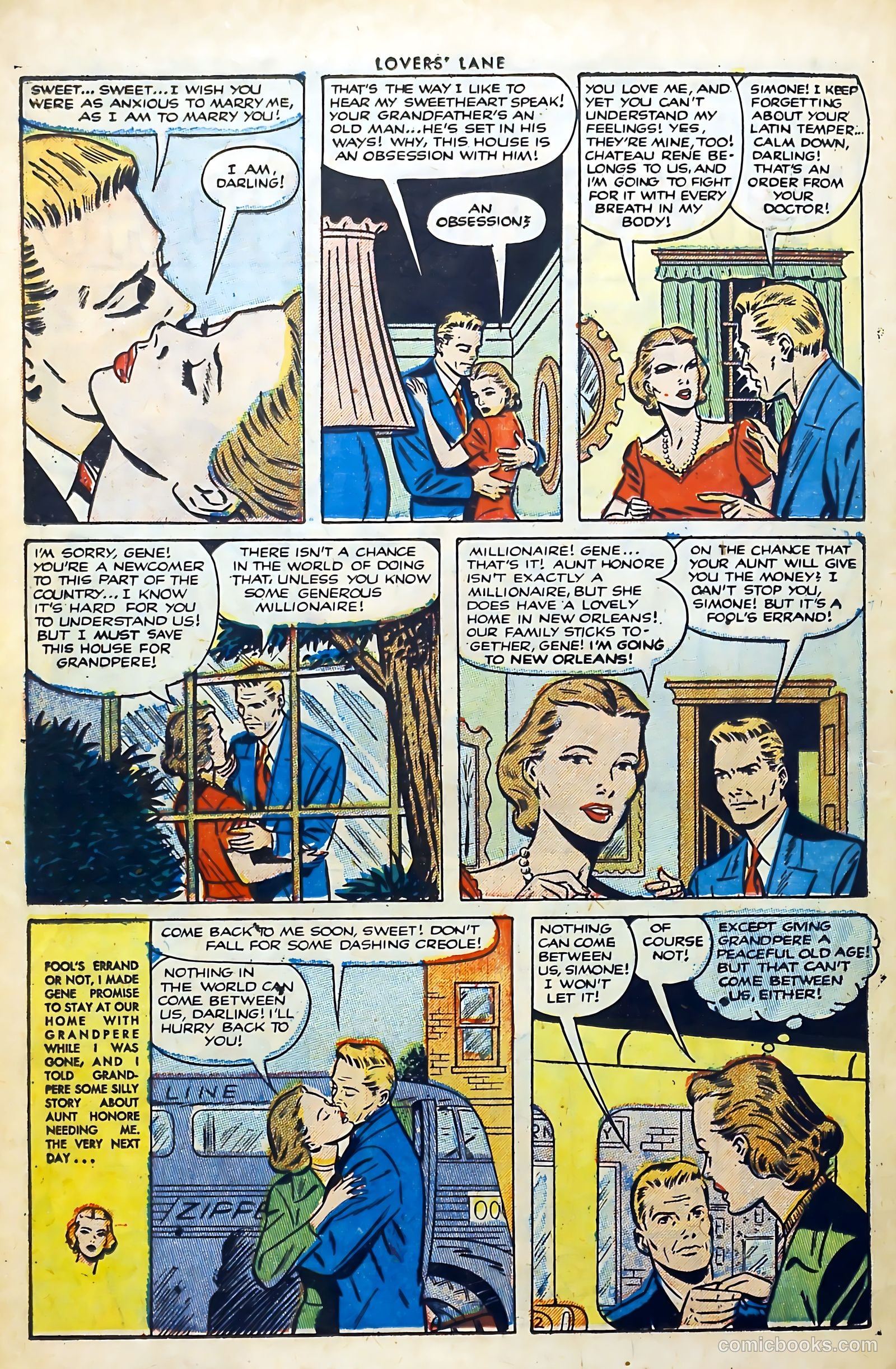 Lovers' Lane #30 (1952) — page 22 of 36