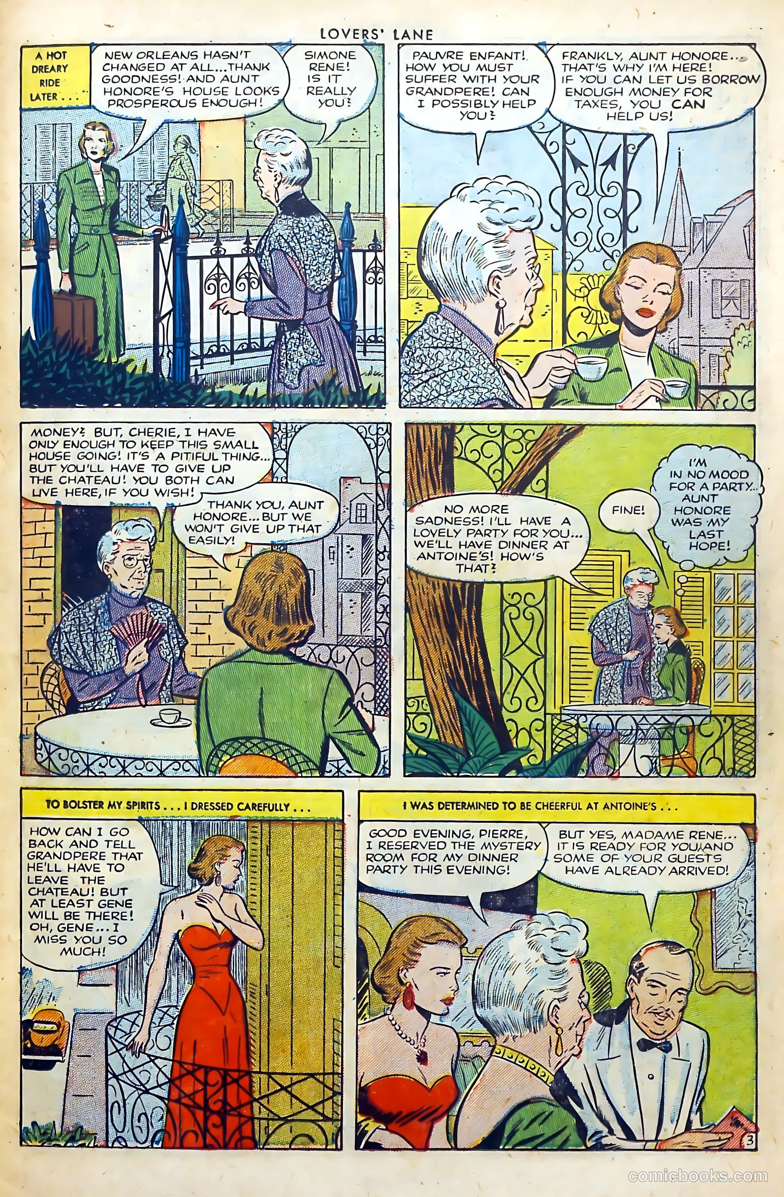 Lovers' Lane #30 (1952) — page 23 of 36