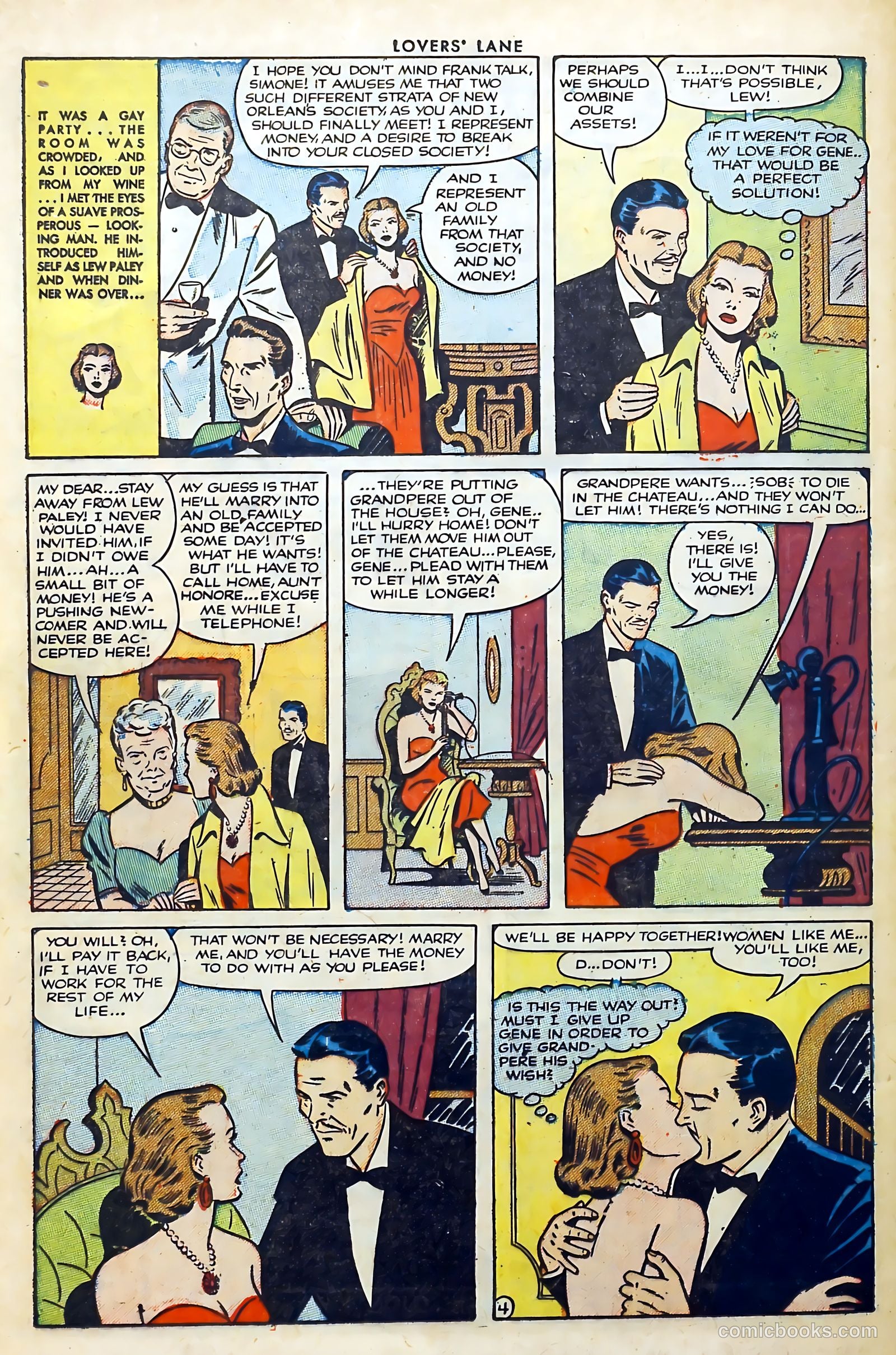 Lovers' Lane #30 (1952) — page 24 of 36