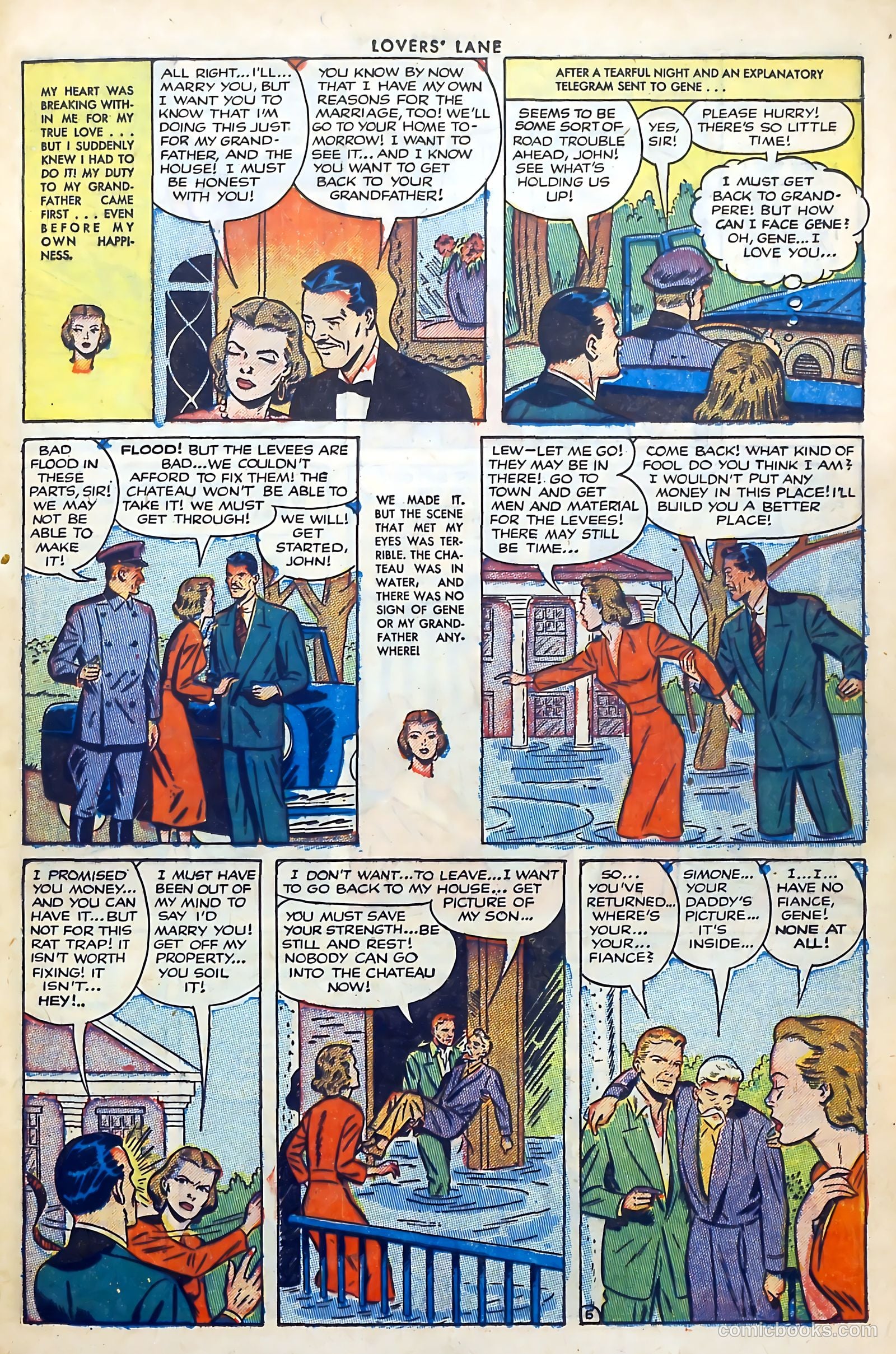 Lovers' Lane #30 (1952) — page 25 of 36