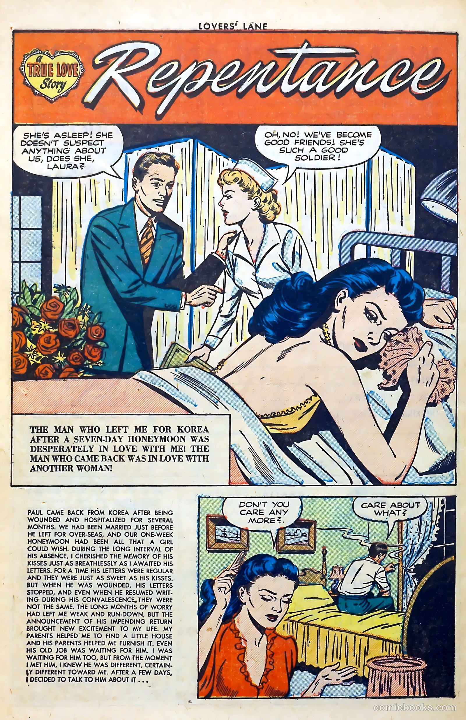 Lovers' Lane #30 (1952) — page 28 of 36