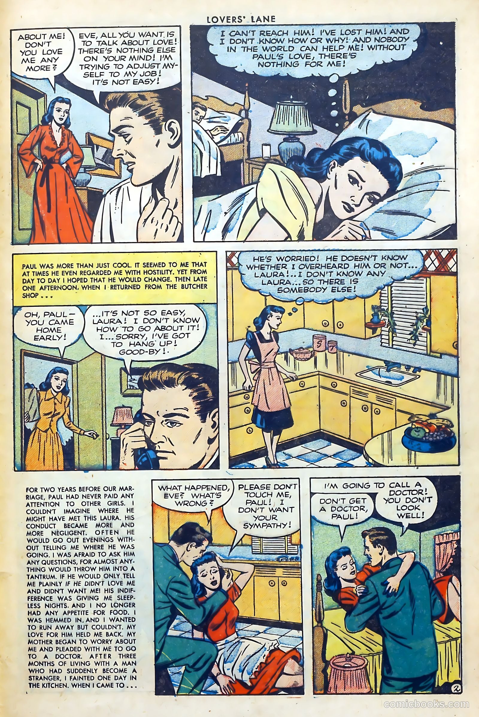 Lovers' Lane #30 (1952) — page 29 of 36
