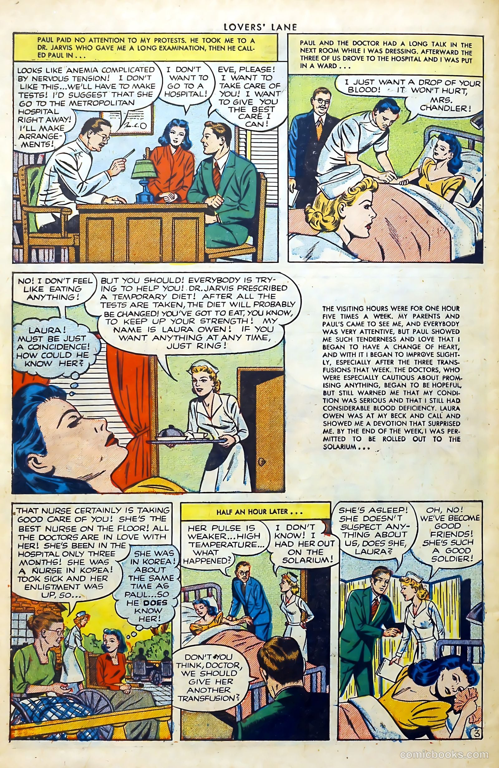 Lovers' Lane #30 (1952) — page 30 of 36