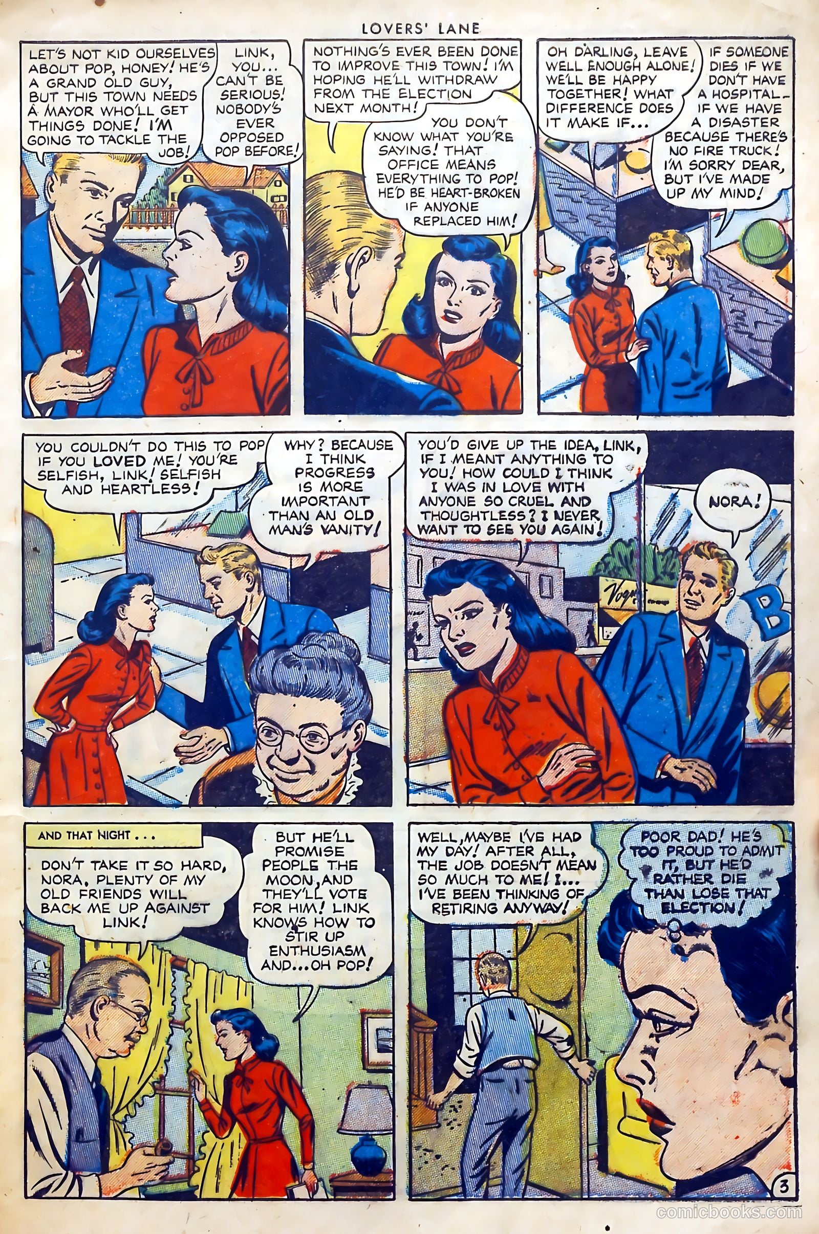 Lovers' Lane #31 (1953) — page 5 of 36