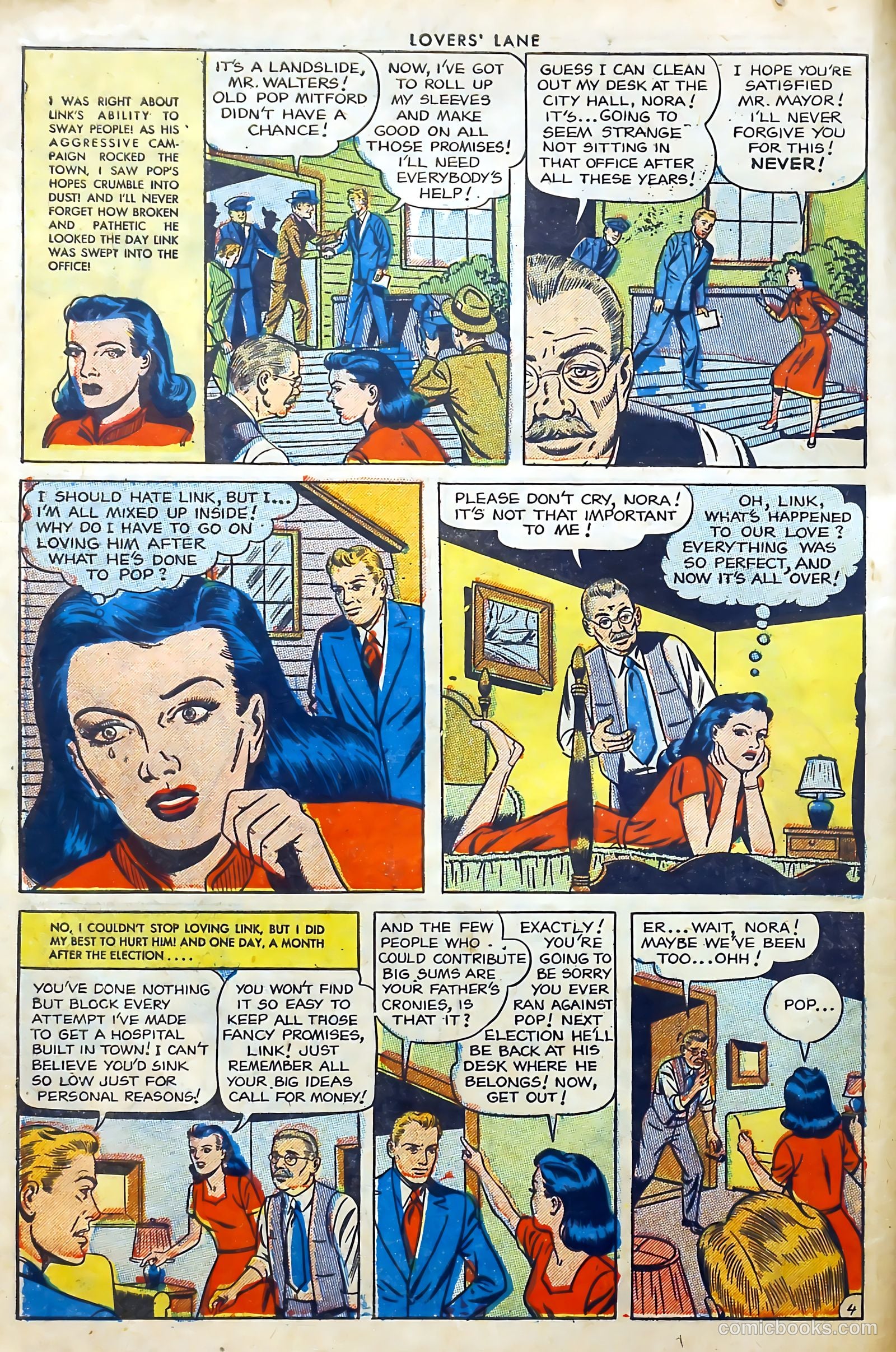 Lovers' Lane #31 (1953) — page 6 of 36