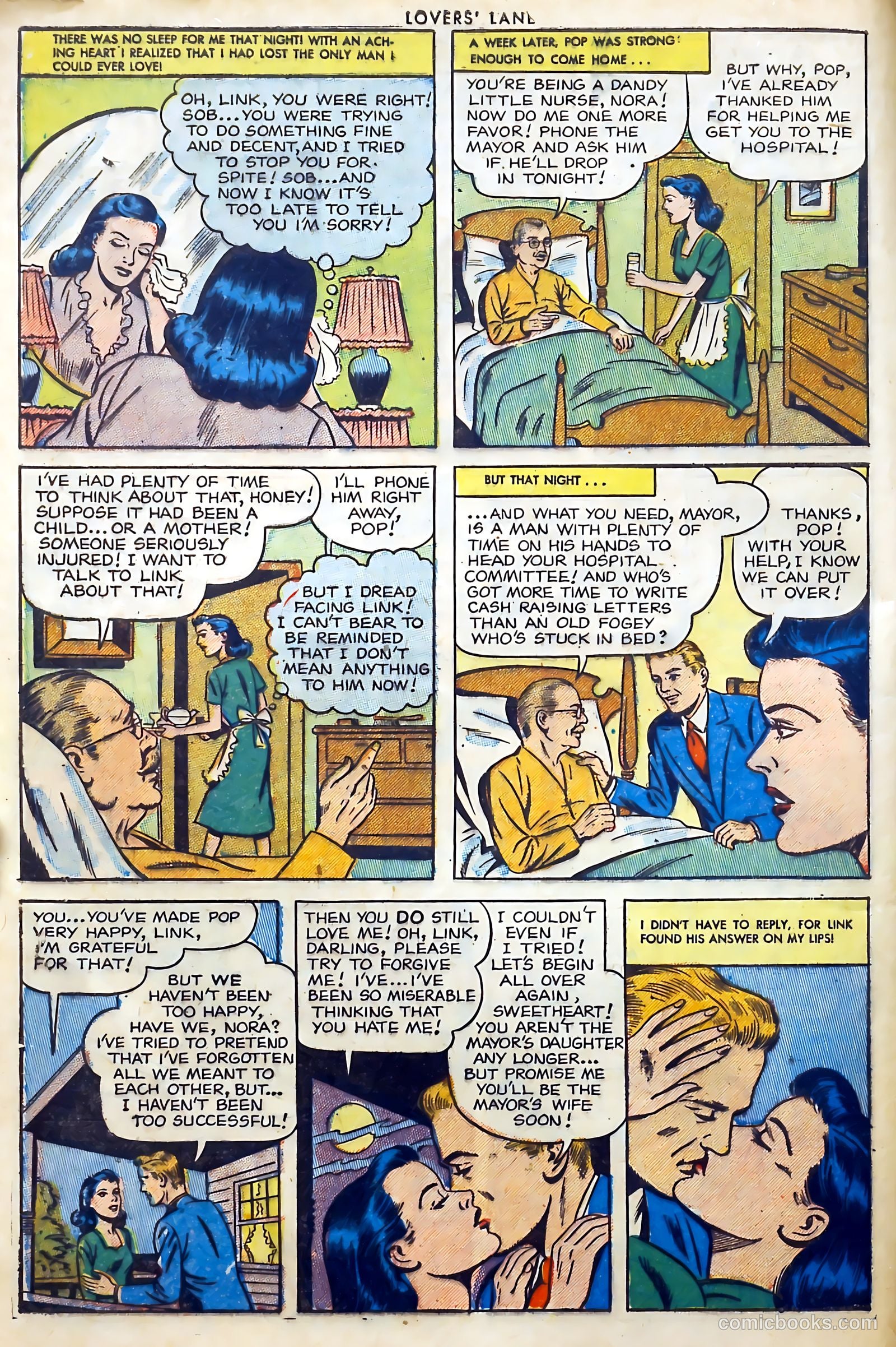 Lovers' Lane #31 (1953) — page 8 of 36