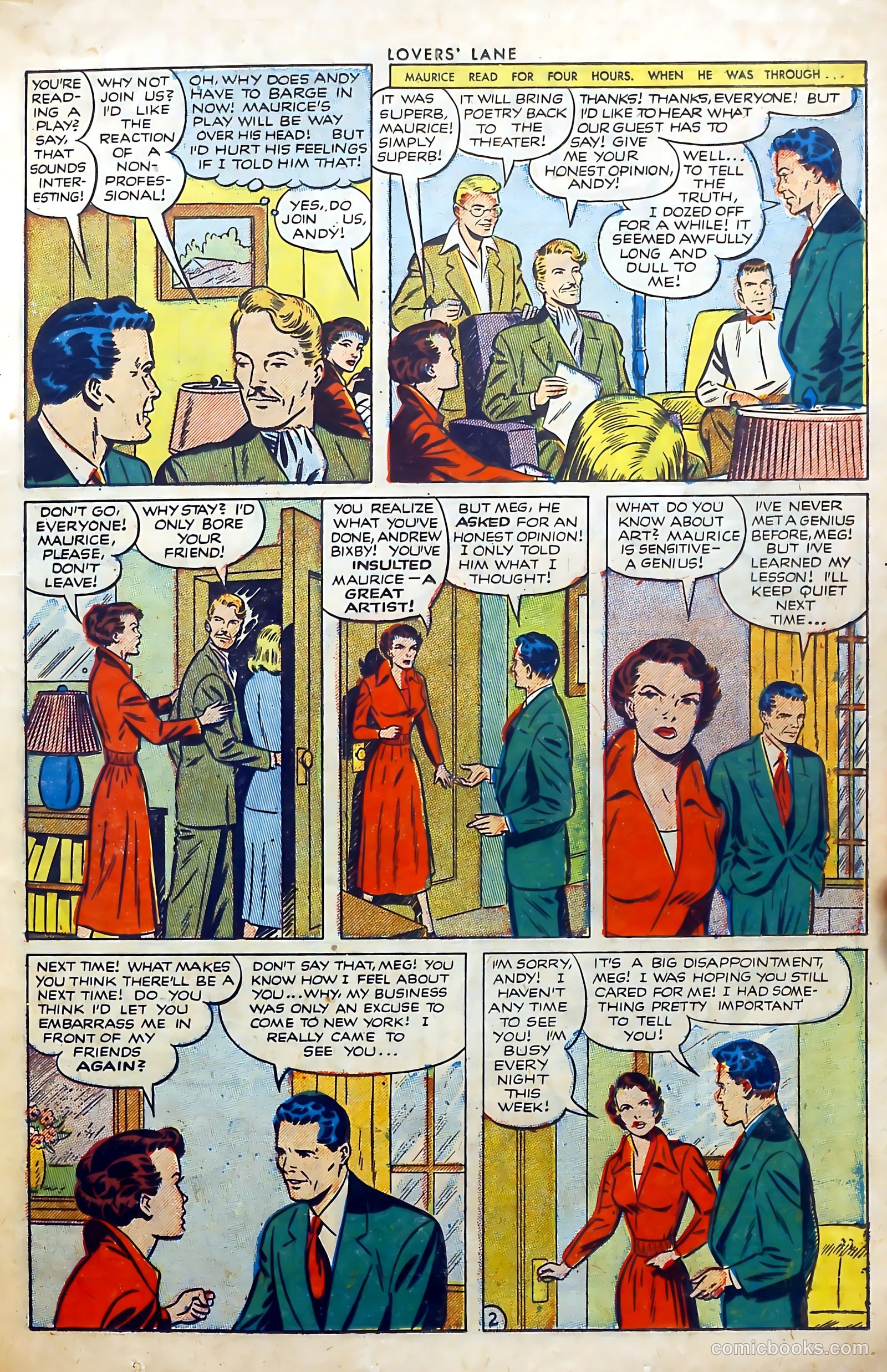 Lovers' Lane #31 (1953) — page 11 of 36