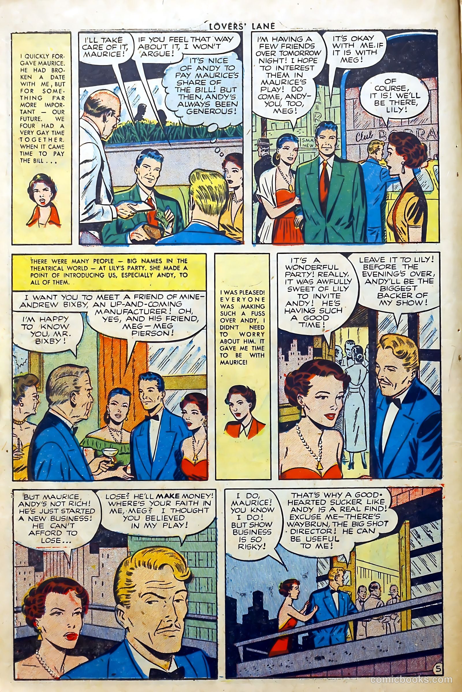 Lovers' Lane #31 (1953) — page 14 of 36