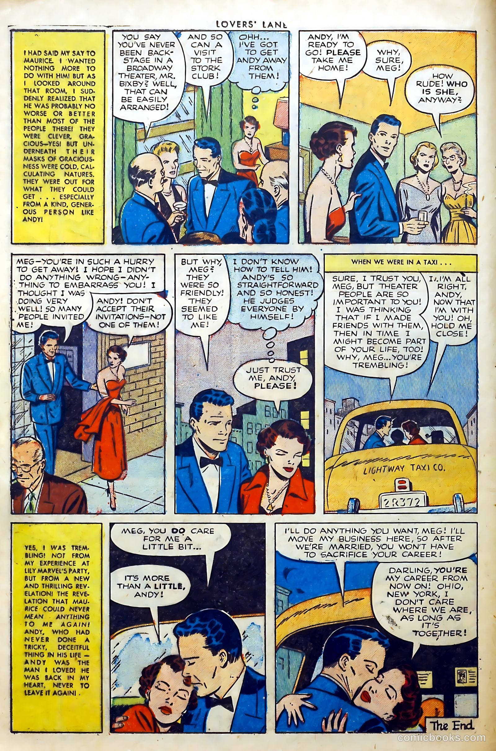Lovers' Lane #31 (1953) — page 16 of 36