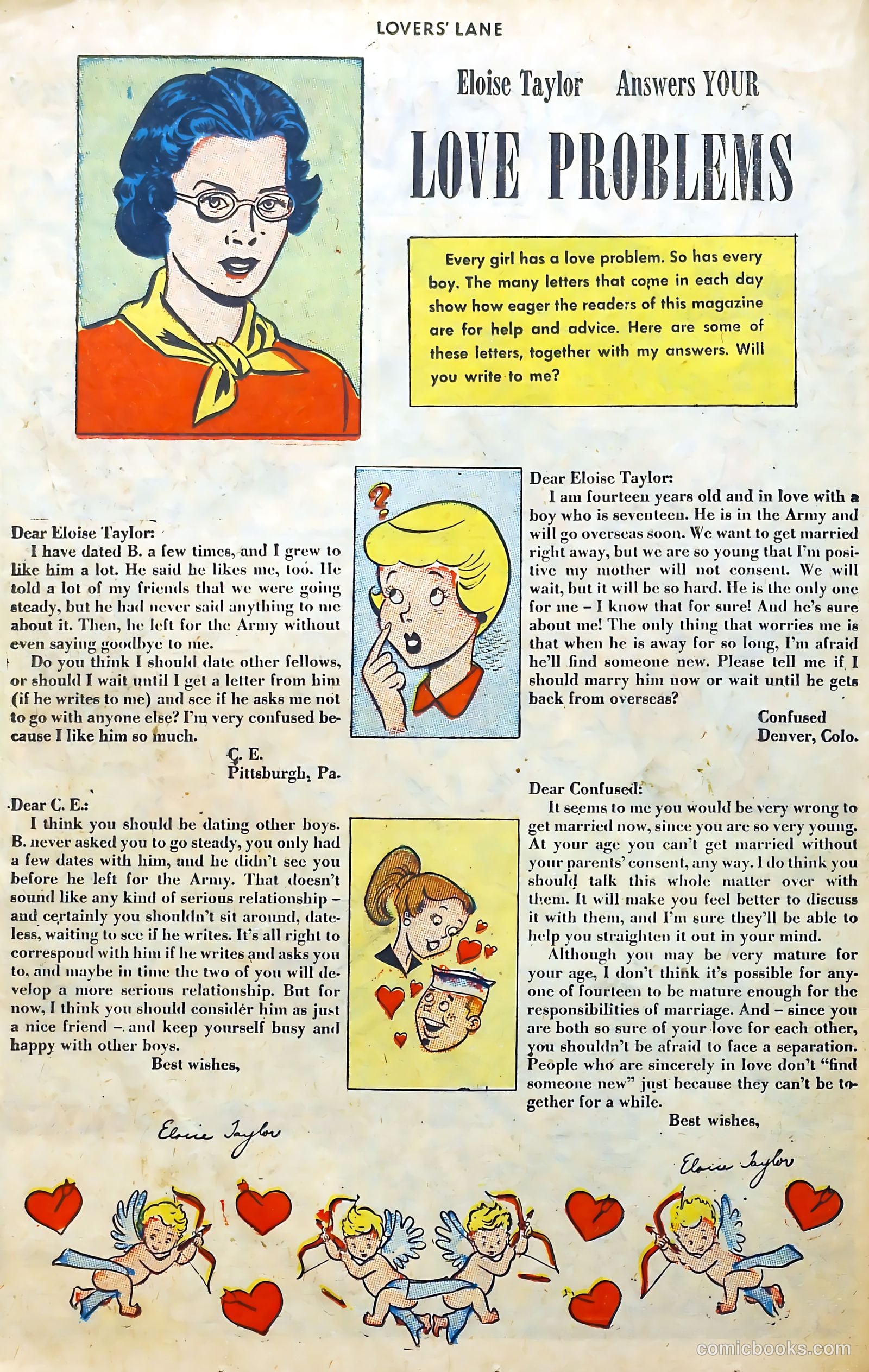 Lovers' Lane #31 (1953) — page 18 of 36