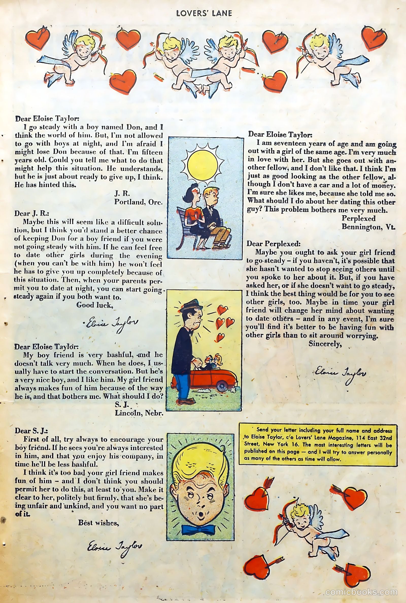 Lovers' Lane #31 (1953) — page 19 of 36