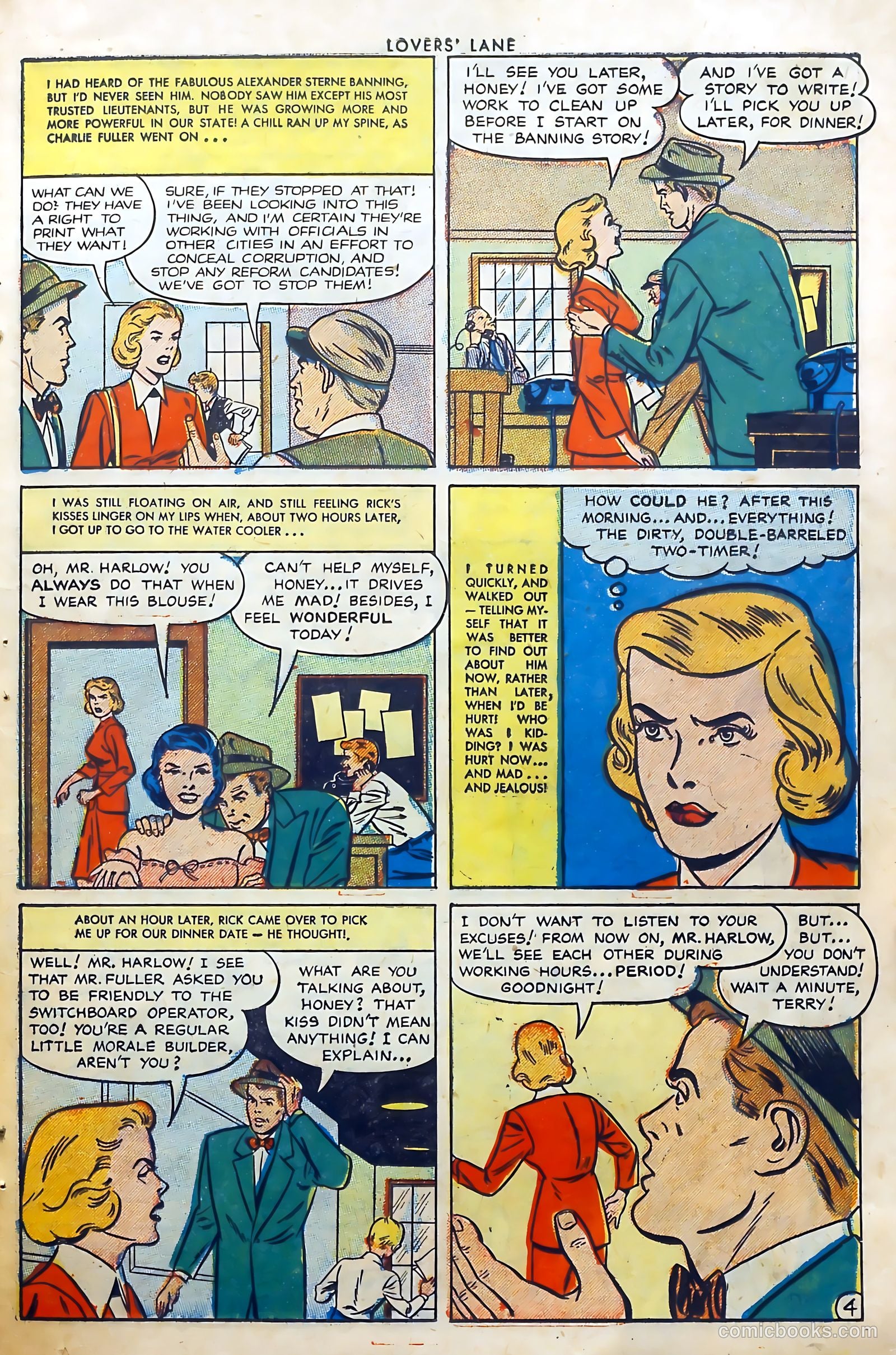 Lovers' Lane #31 (1953) — page 23 of 36