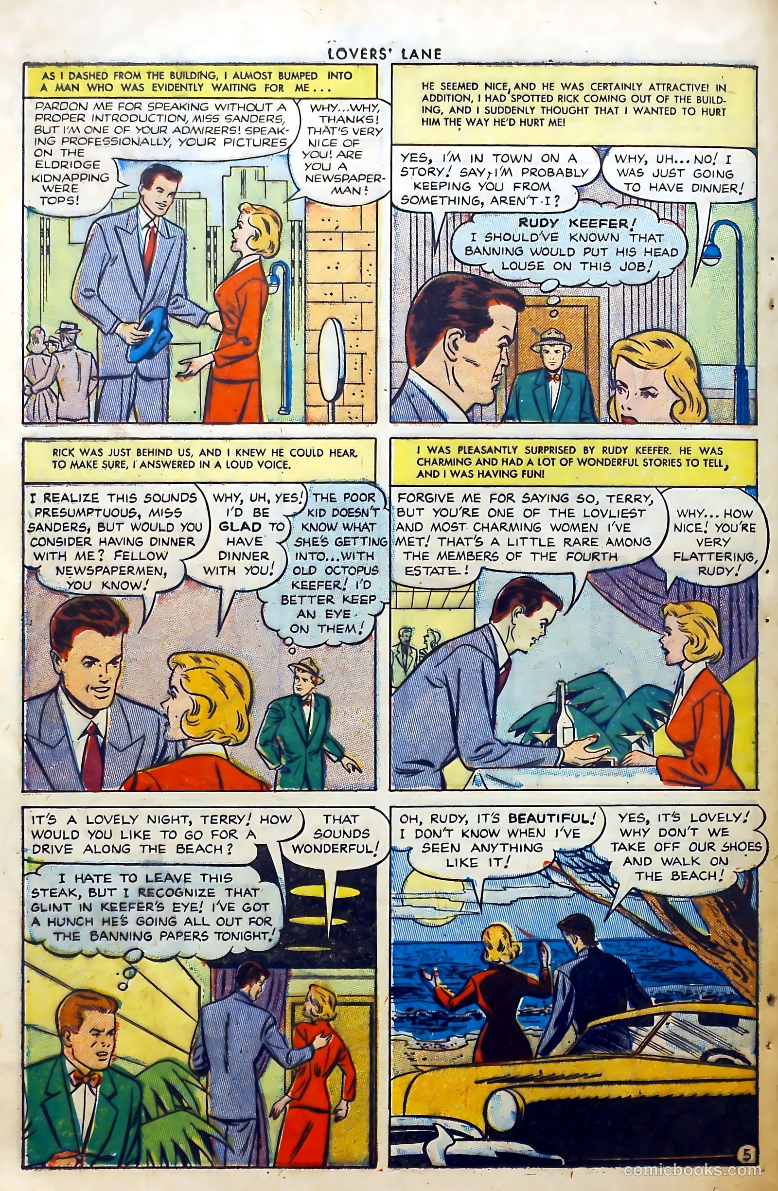 Lovers' Lane #31 (1953) — page 24 of 36