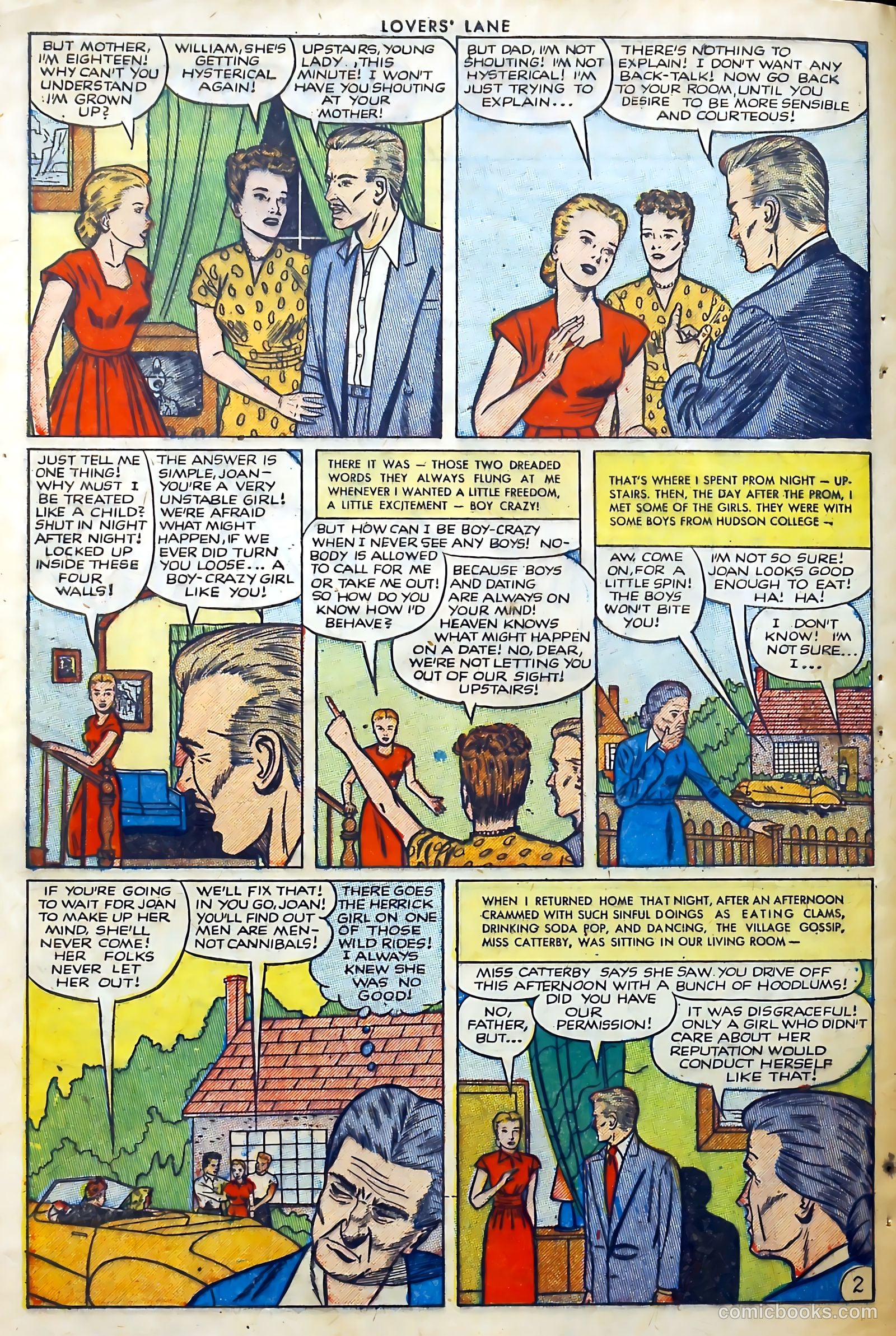 Lovers' Lane #31 (1953) — page 28 of 36