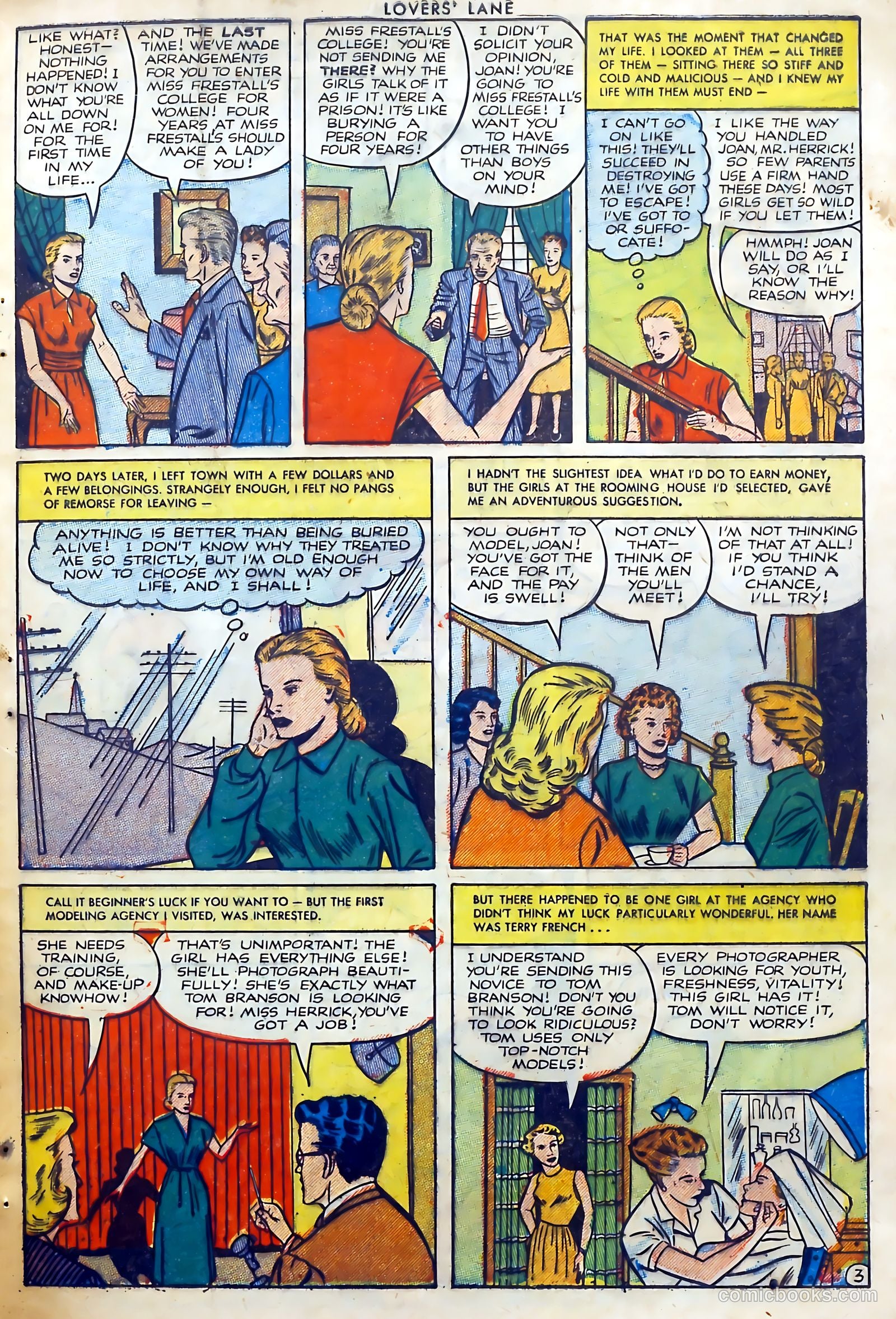 Lovers' Lane #31 (1953) — page 29 of 36