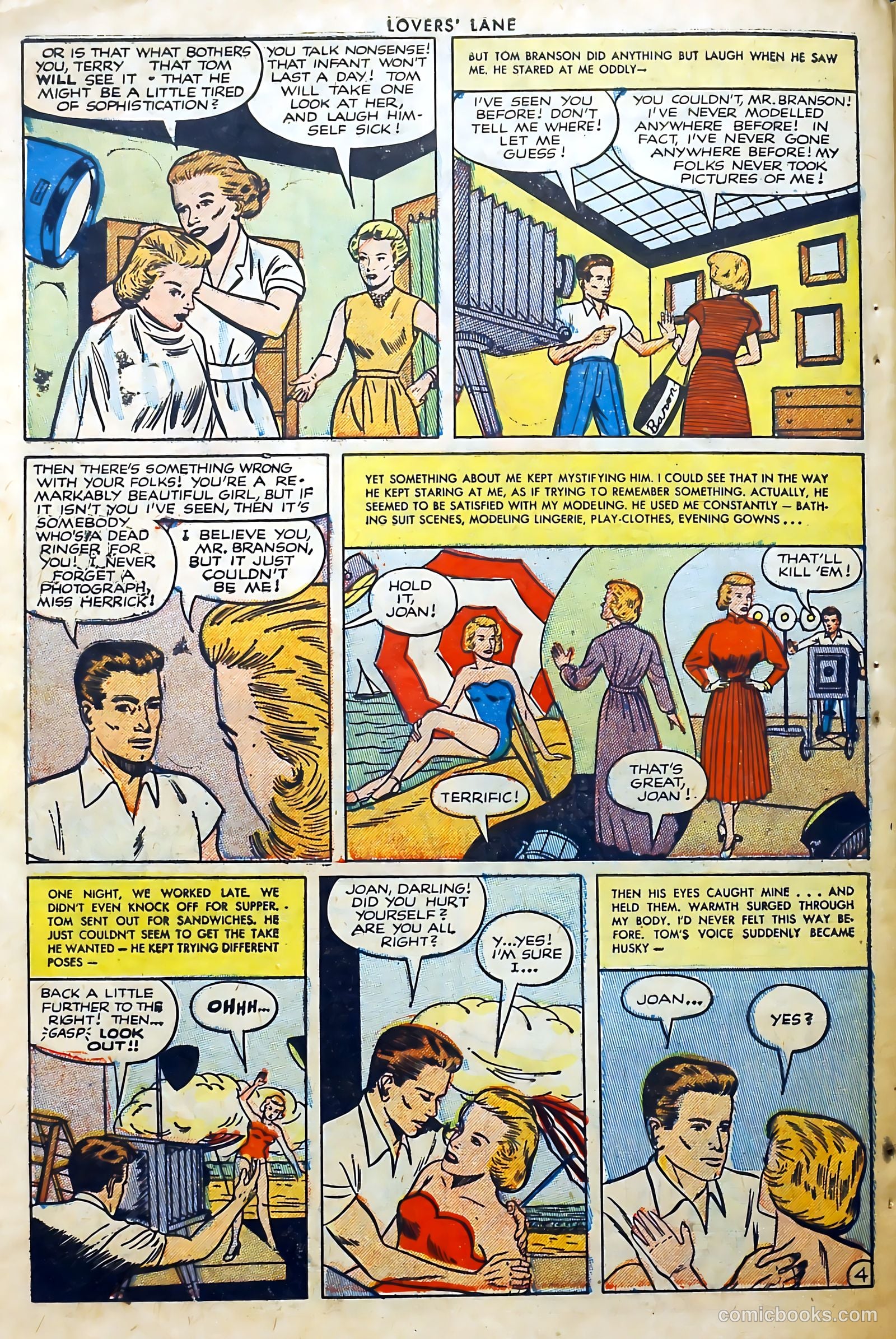 Lovers' Lane #31 (1953) — page 30 of 36