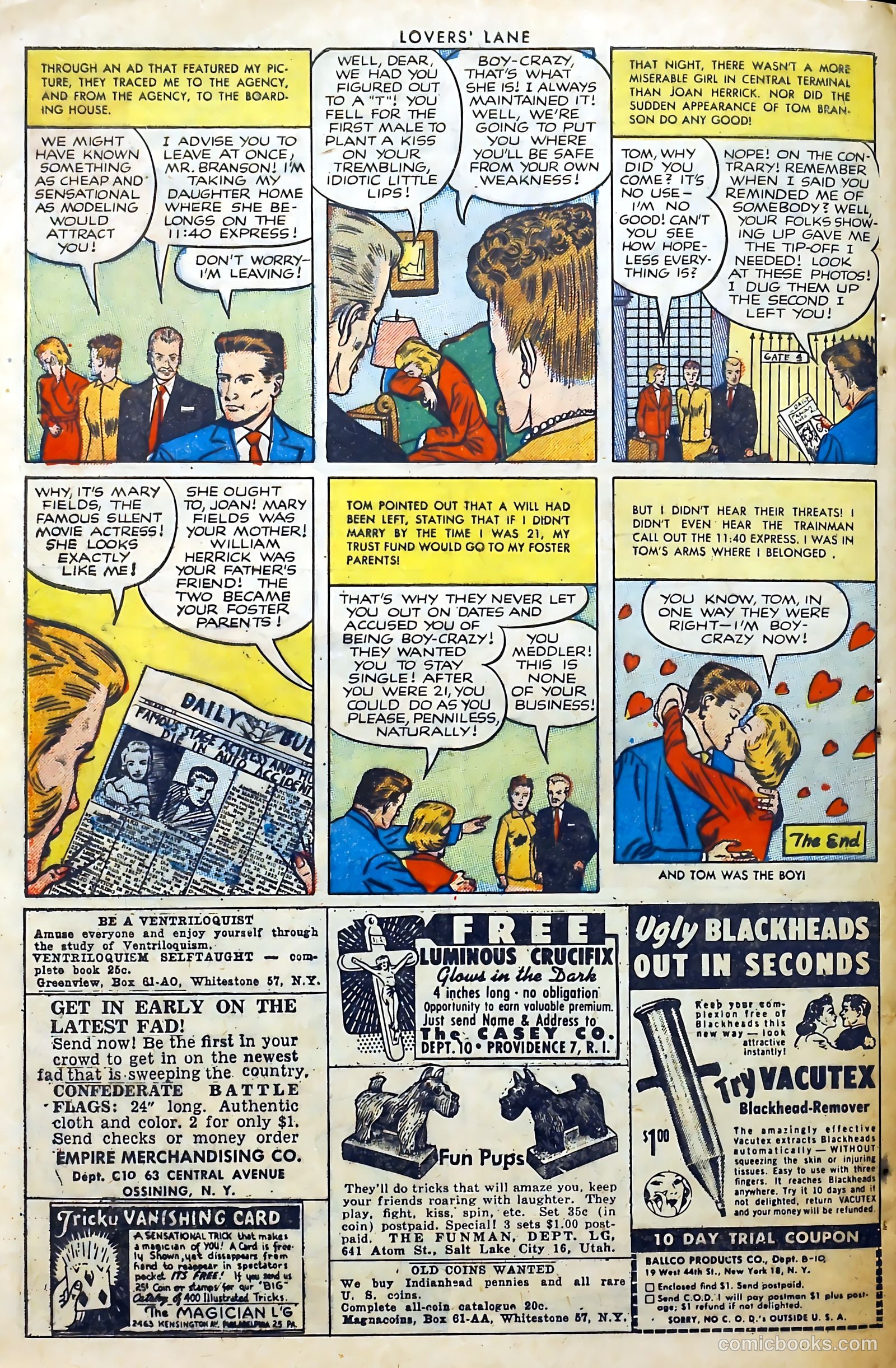 Lovers' Lane #31 (1953) — page 32 of 36