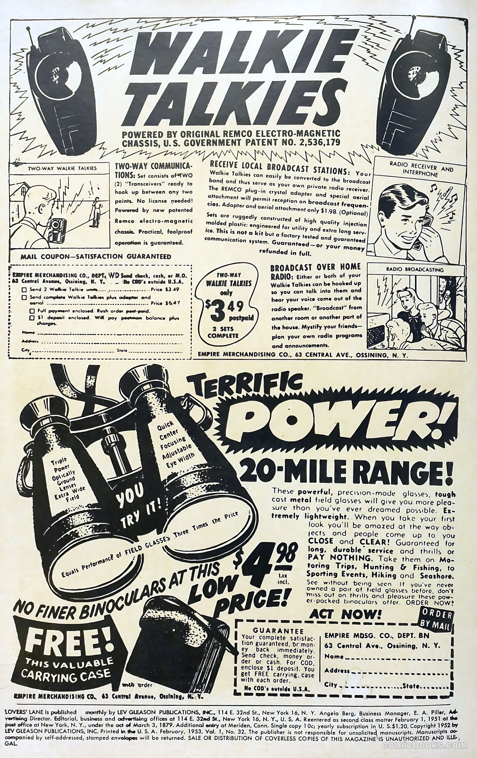 Lovers' Lane #32 (1953) — page 2 of 36