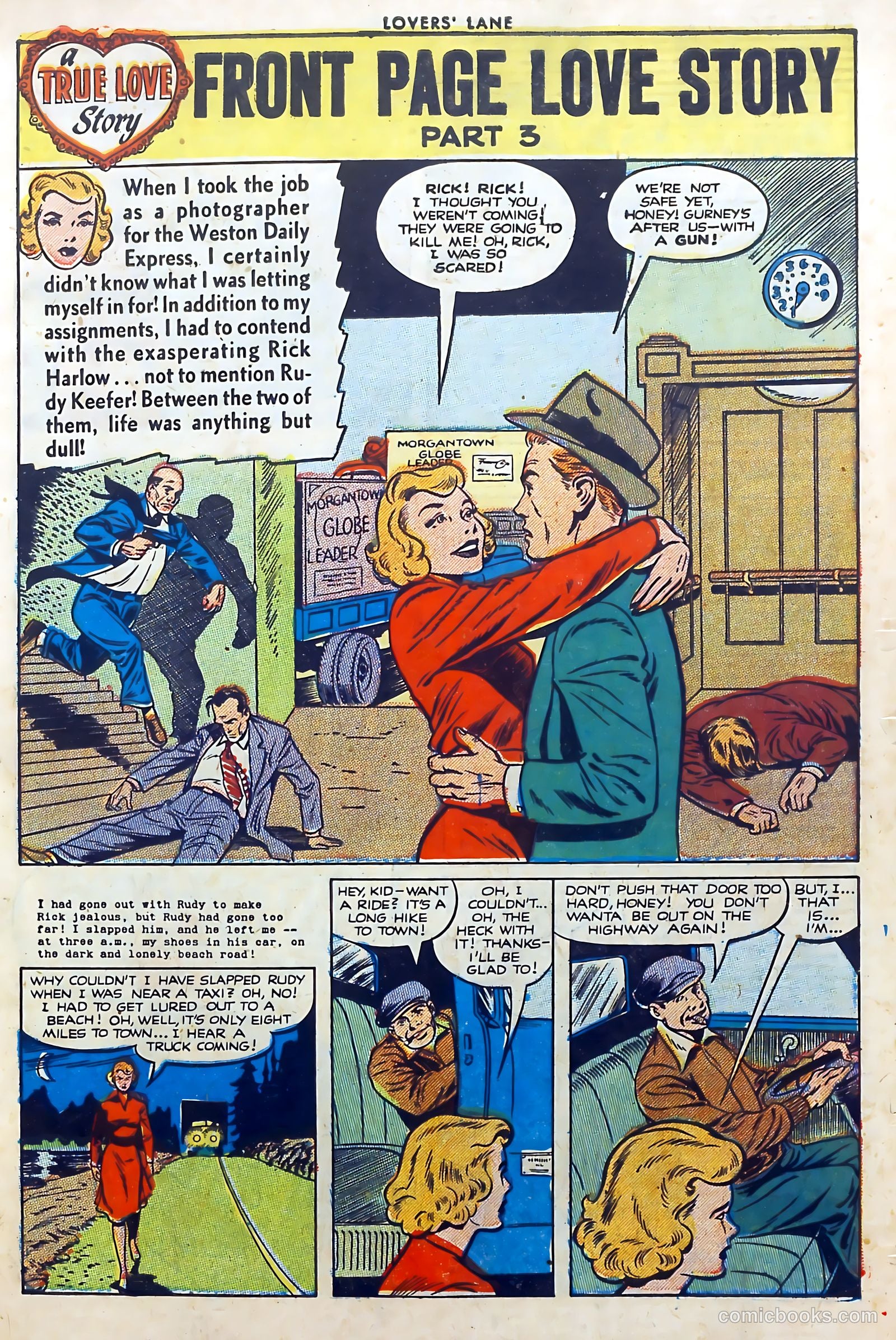Lovers' Lane #32 (1953) — page 3 of 36