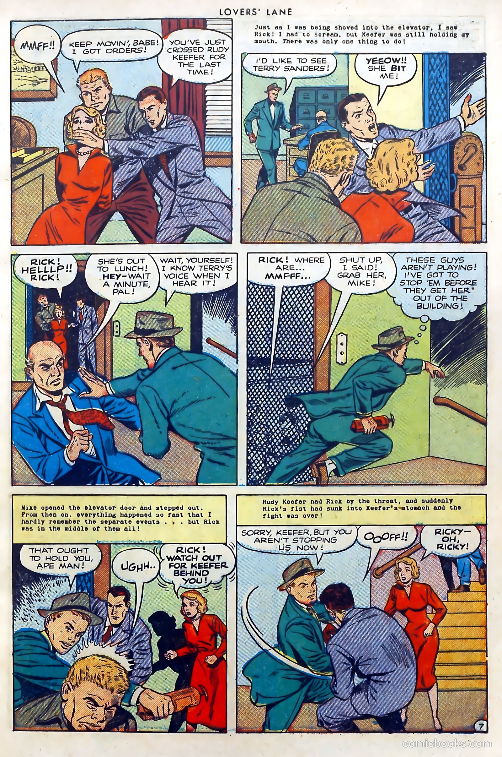 Lovers' Lane #32 (1953) — page 9 of 36