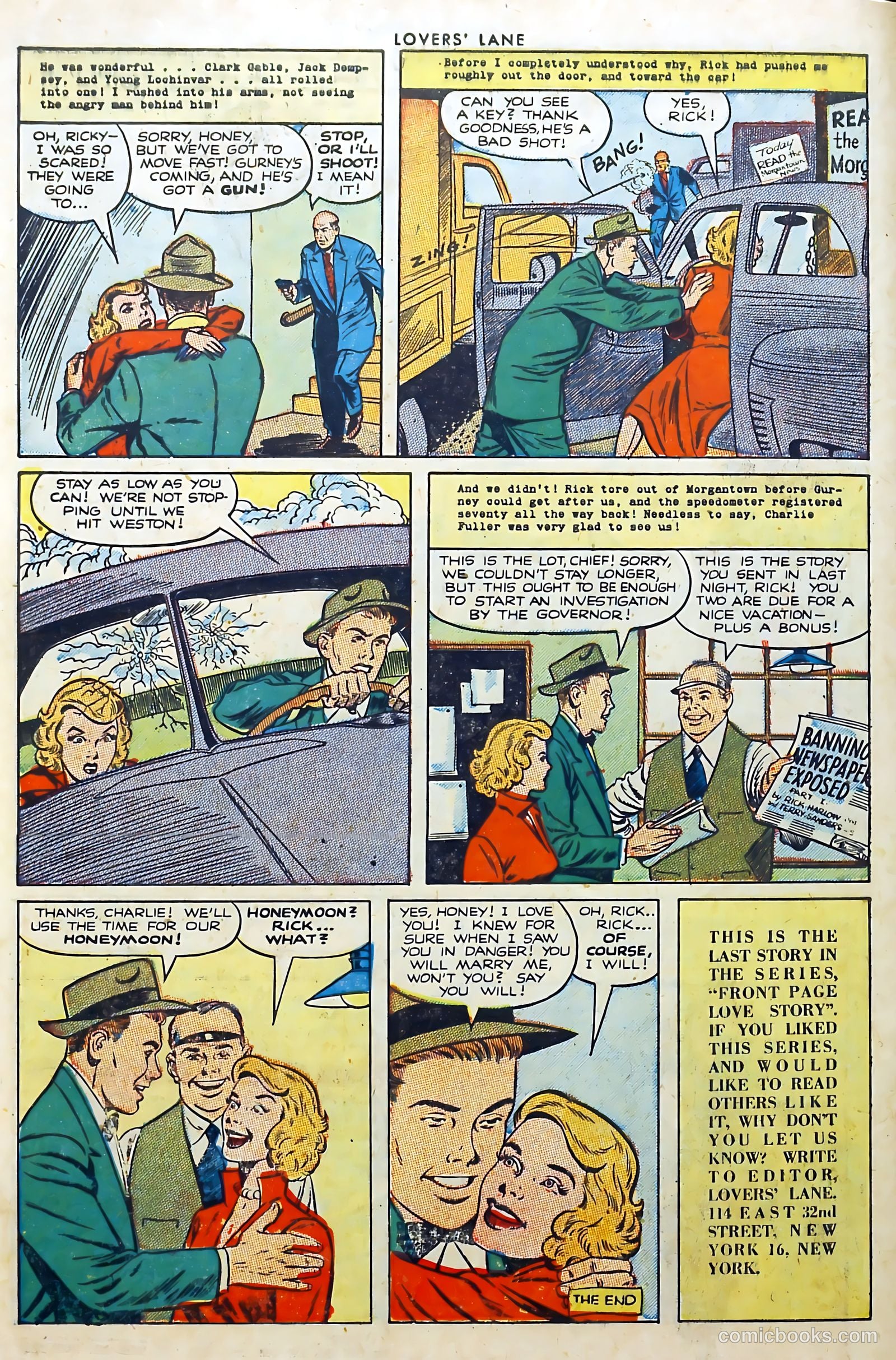 Lovers' Lane #32 (1953) — page 10 of 36