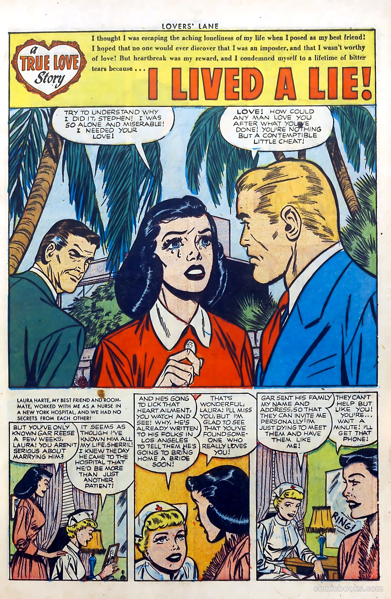 Lovers' Lane #32 (1953) — page 13 of 36