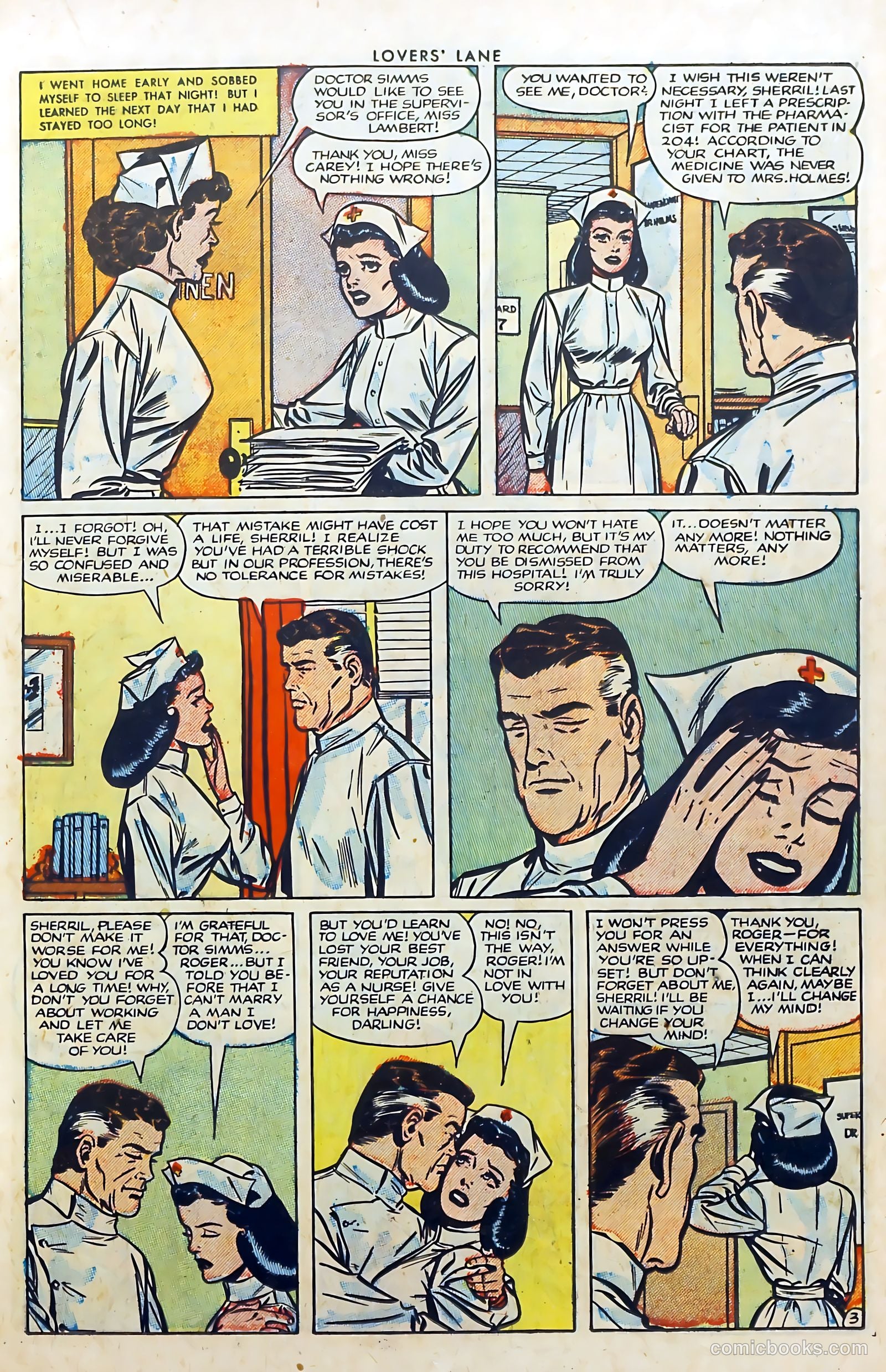 Lovers' Lane #32 (1953) — page 15 of 36