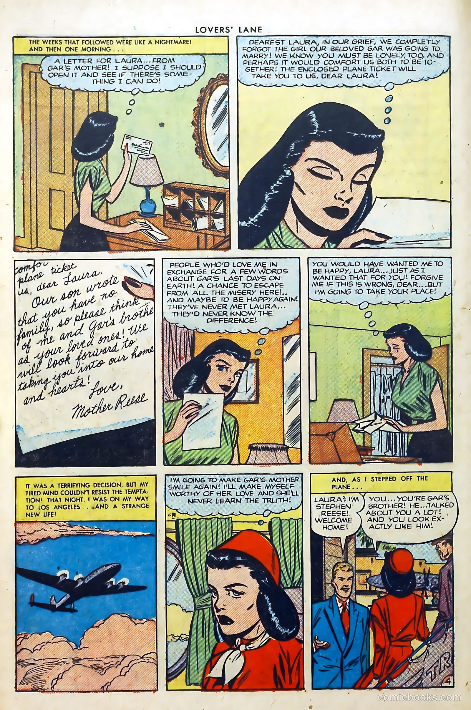 Lovers' Lane #32 (1953) — page 16 of 36