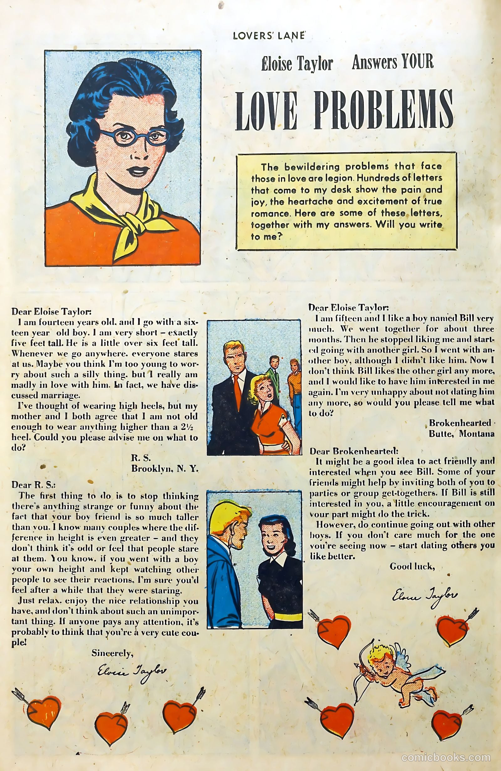 Lovers' Lane #32 (1953) — page 22 of 36