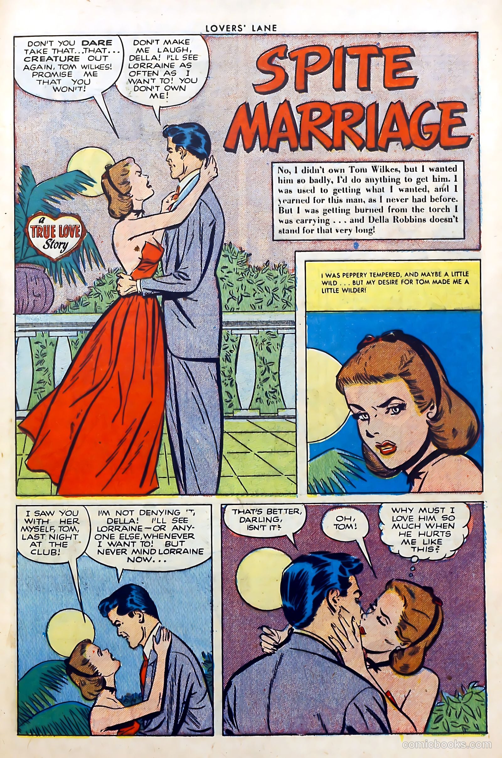 Lovers' Lane #32 (1953) — page 25 of 36