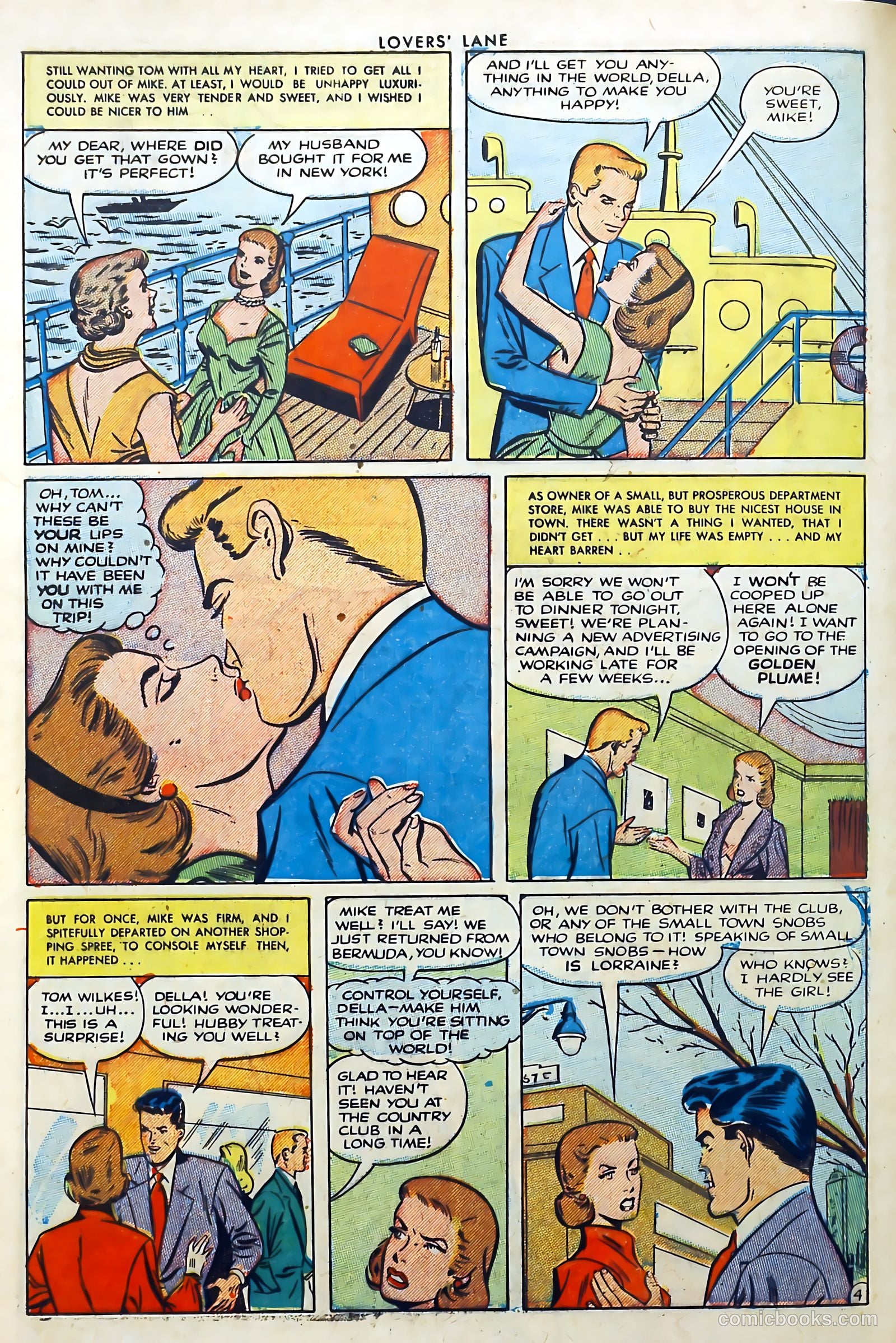 Lovers' Lane #32 (1953) — page 28 of 36