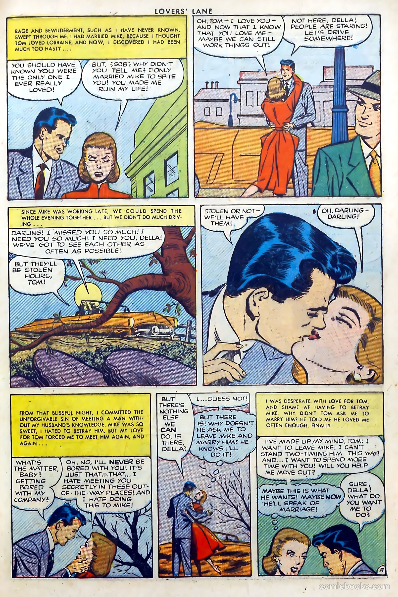 Lovers' Lane #32 (1953) — page 29 of 36