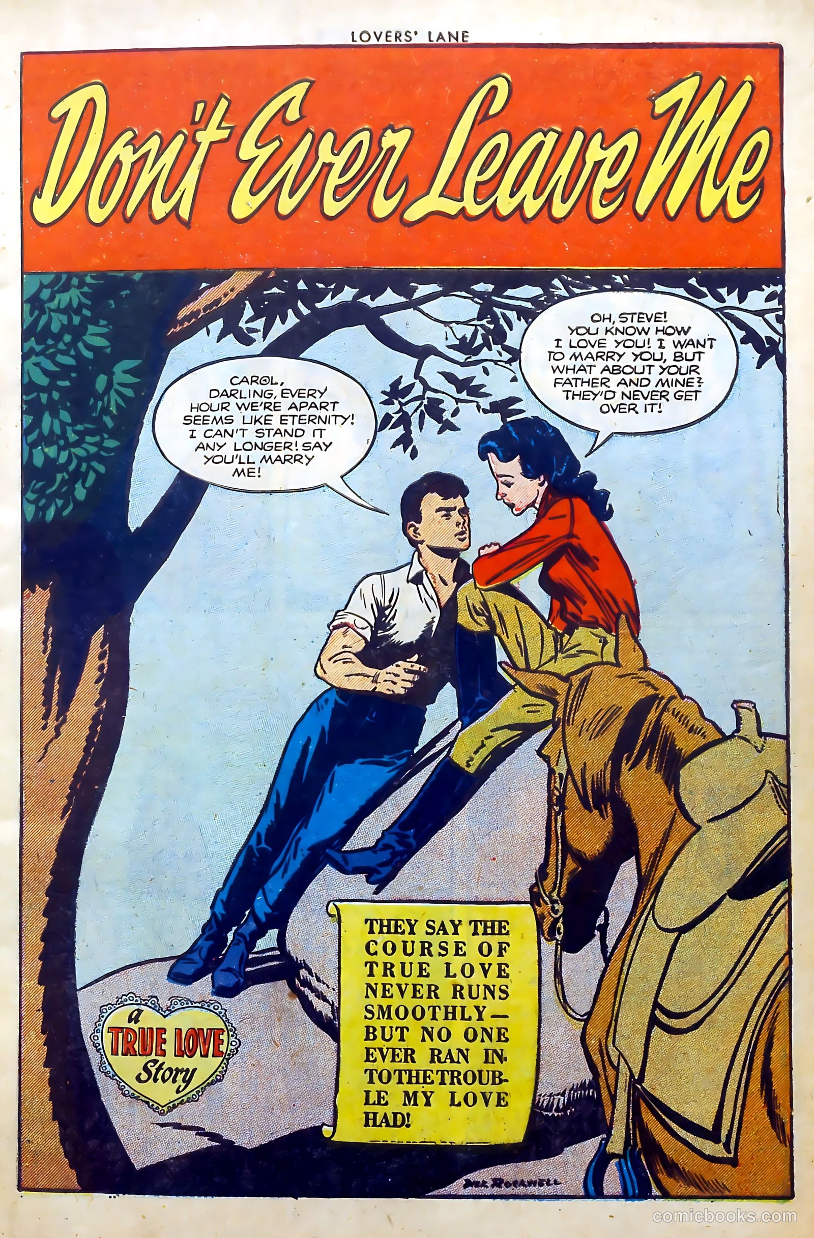 Lovers' Lane #33 (1953) — page 3 of 36