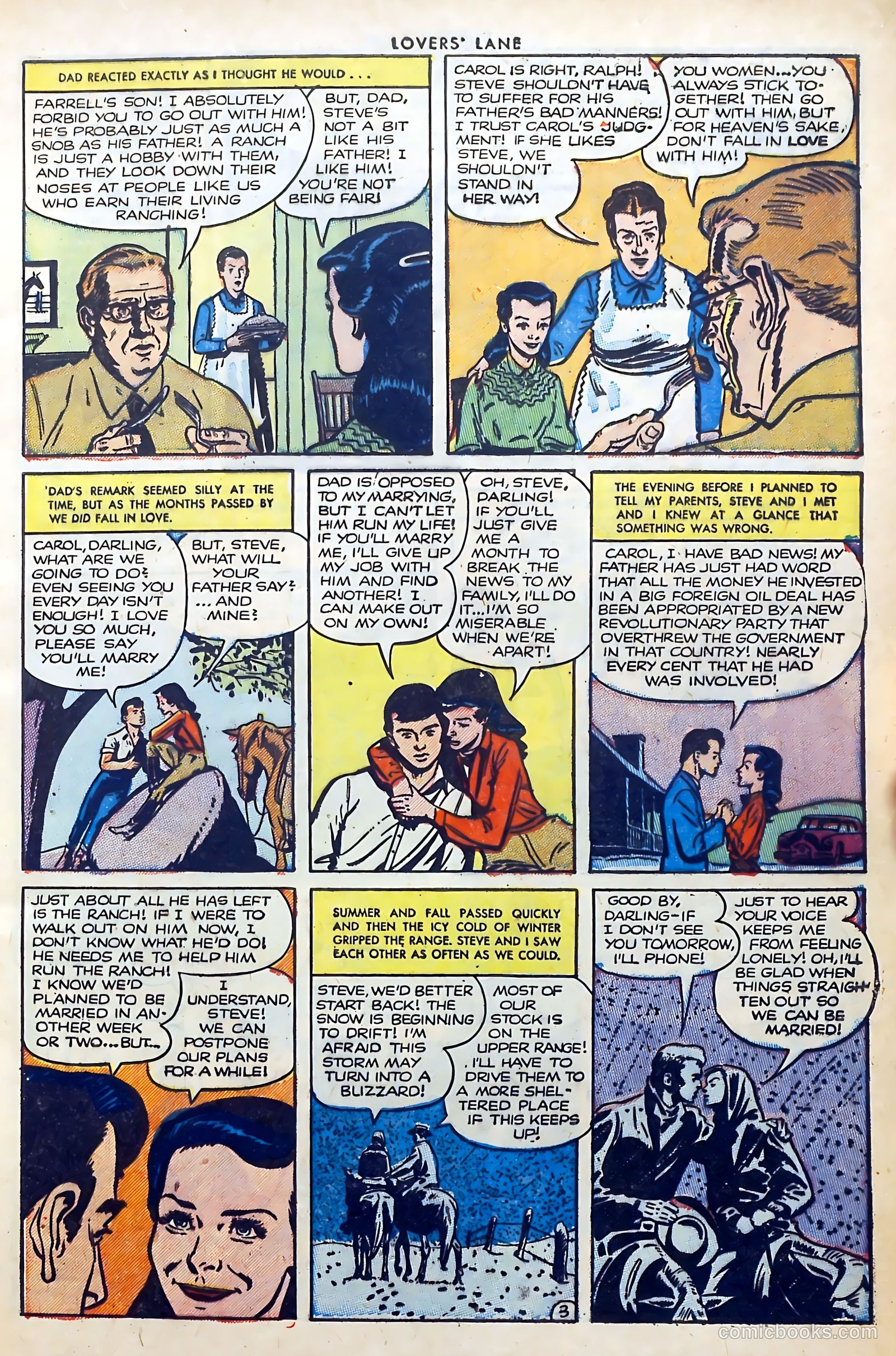 Lovers' Lane #33 (1953) — page 5 of 36