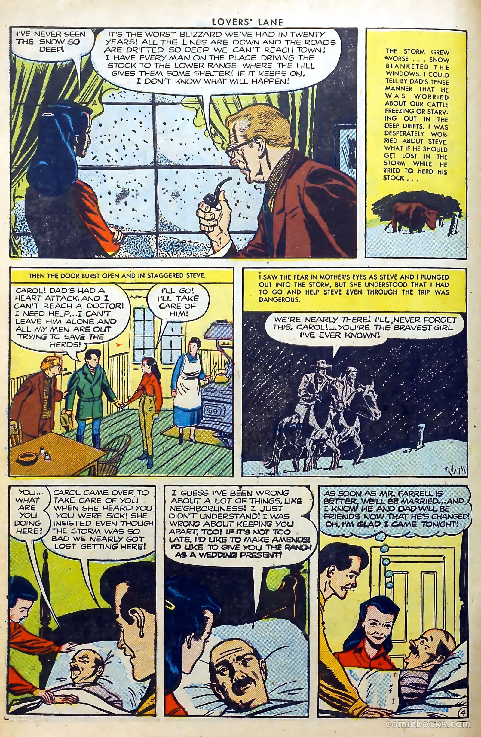 Lovers' Lane #33 (1953) — page 6 of 36