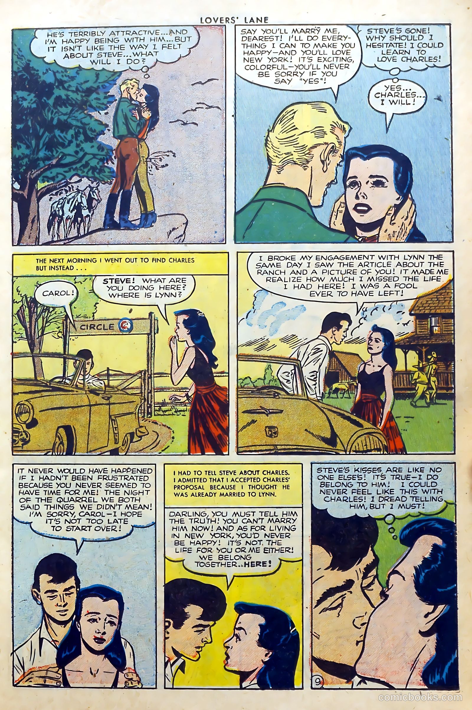 Lovers' Lane #33 (1953) — page 11 of 36