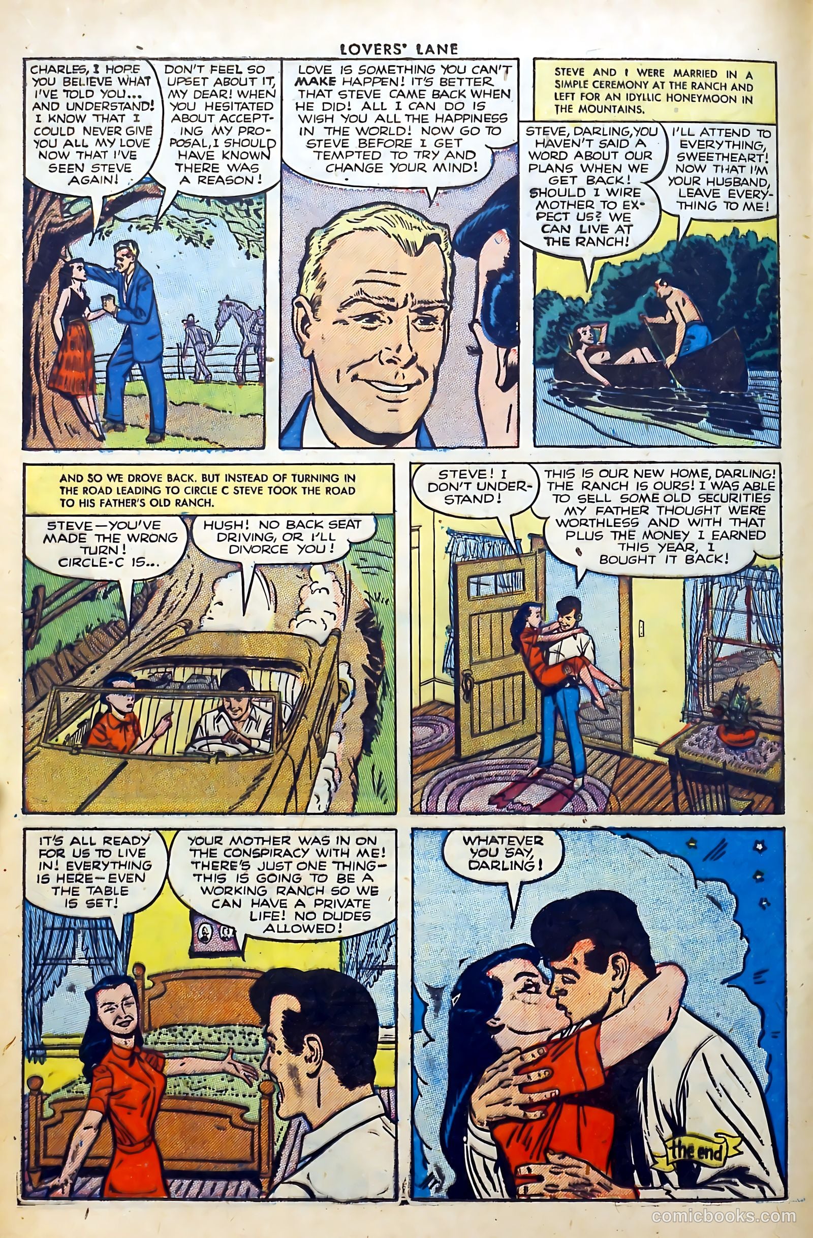 Lovers' Lane #33 (1953) — page 12 of 36