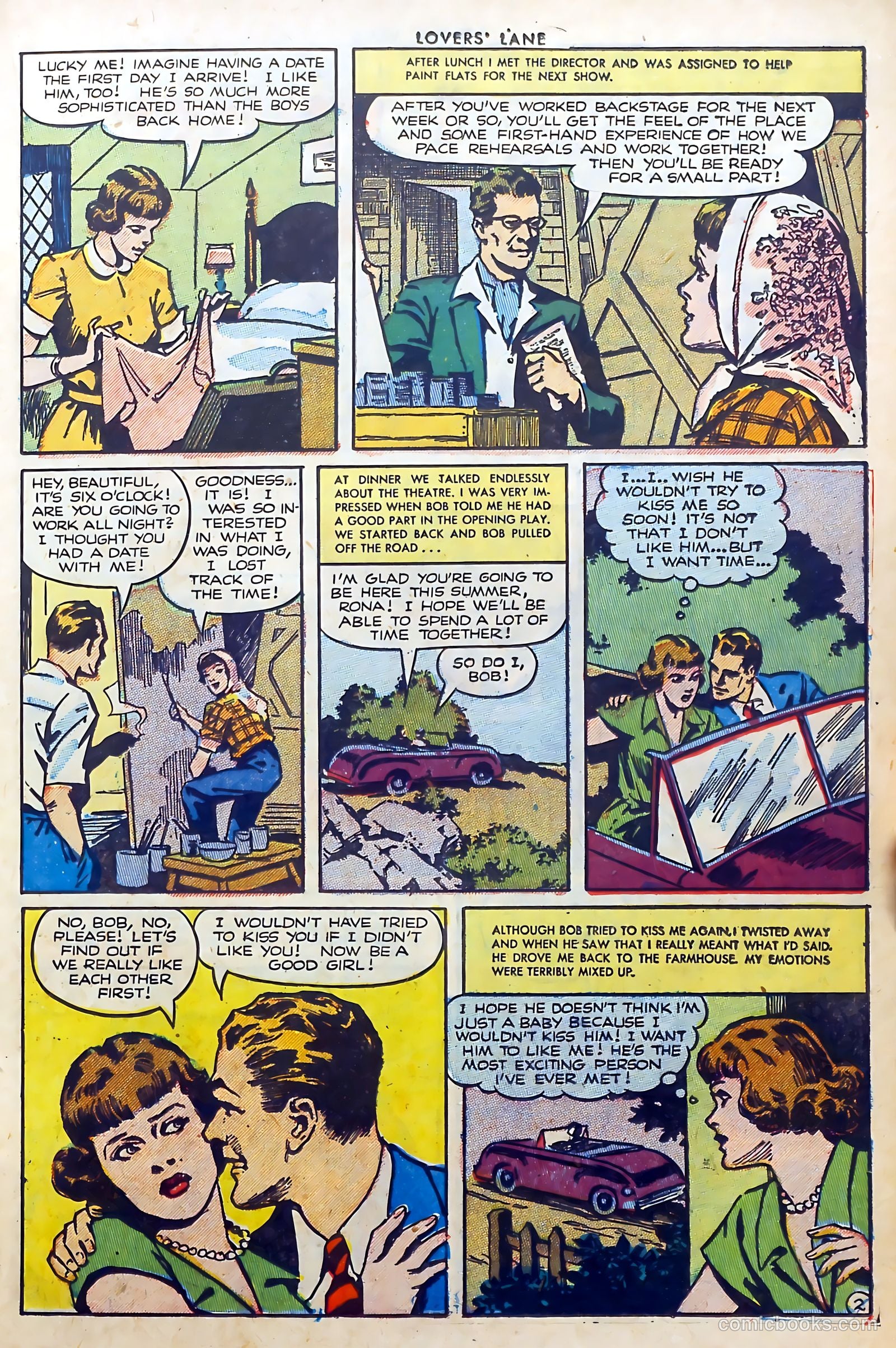 Lovers' Lane #33 (1953) — page 15 of 36